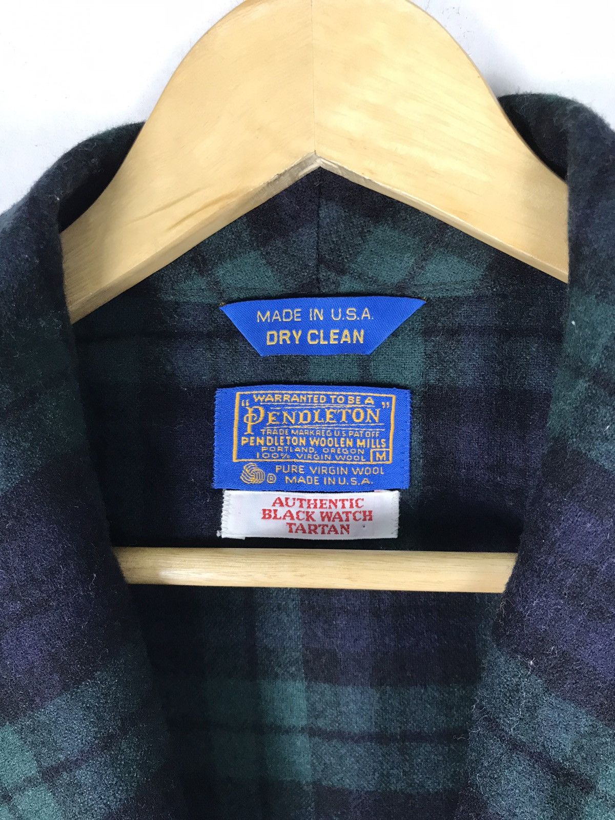 Pendleton Pendleton Woolen Mills Buttonless Black Watch Tartan Size US M / EU 48-50 / 2 - 13 Thumbnail