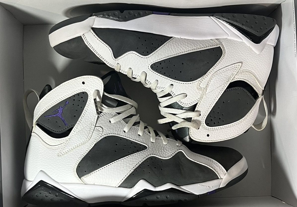 Jordan Brand Jordan 7 Retro Flint 2021 Size 10.5 Size US 10.5 / EU 43-44 - 7 Thumbnail