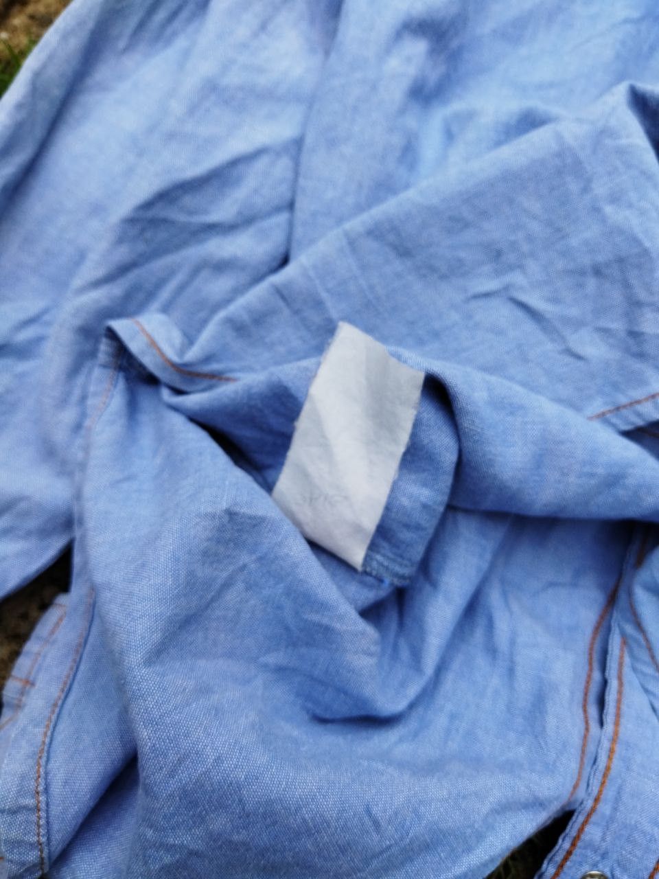 Levi's Vintage Clothing Levi's Orange Tag Snap Button Chambray Shirt Size S / US 4 / IT 40 - 10 Thumbnail