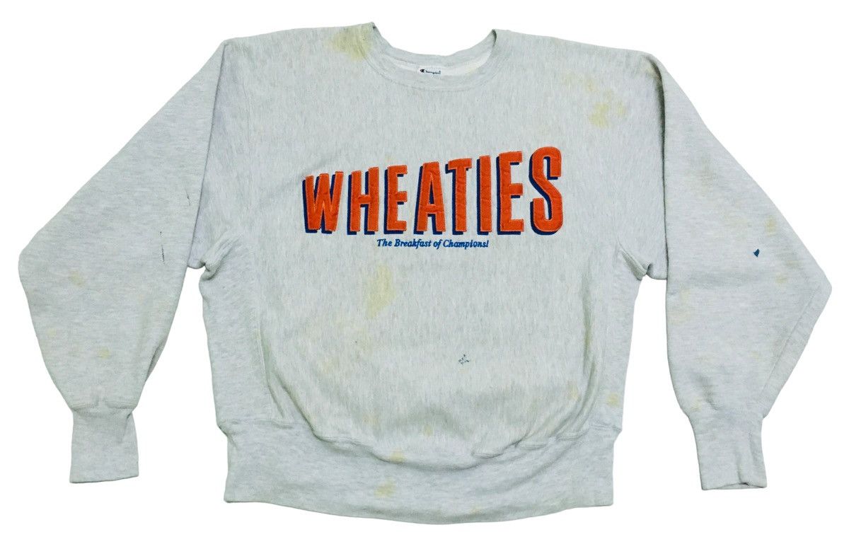 Rare Design Vintage Champion Reverse Weave Sweatshirt 1990s