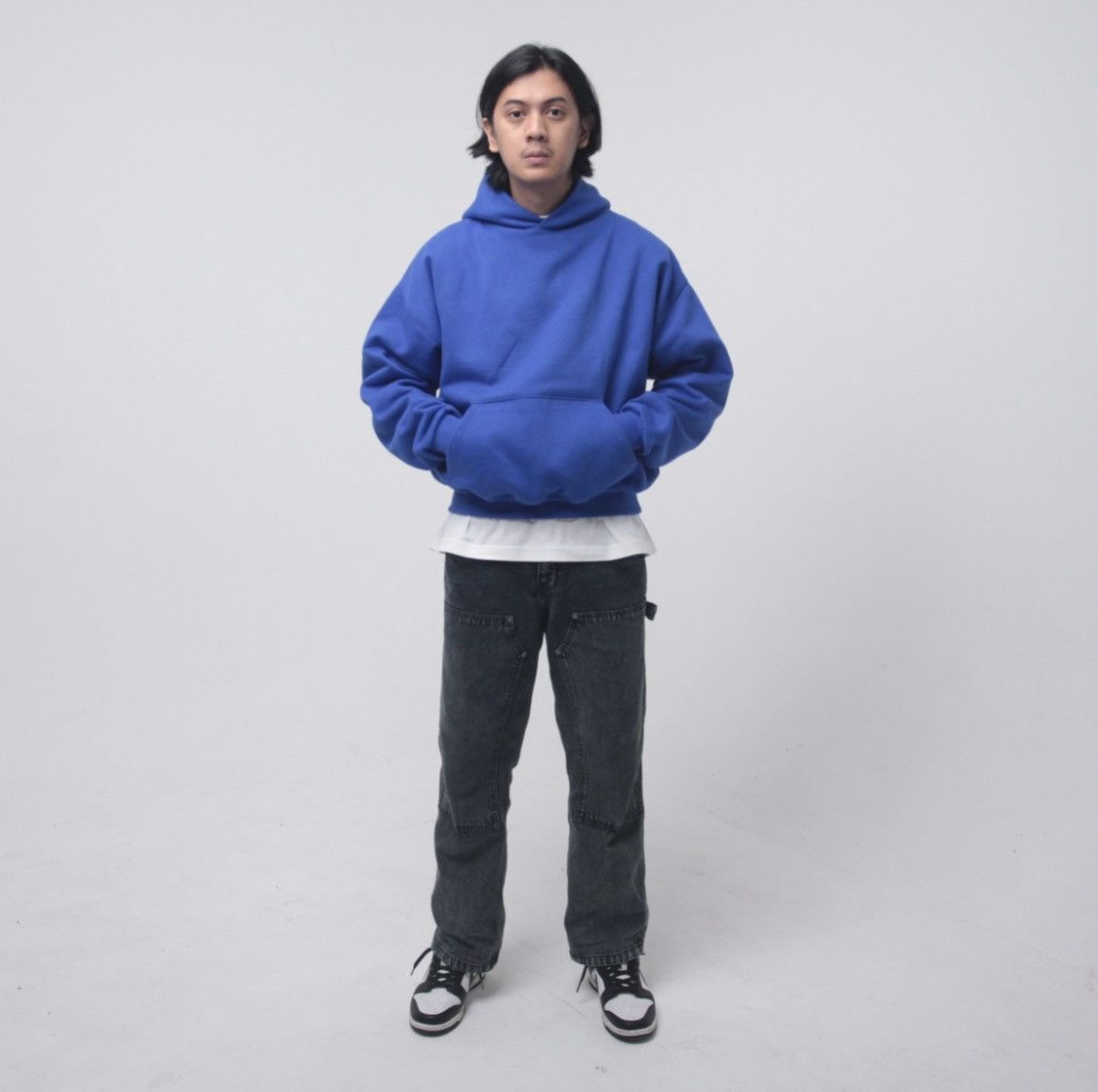 Royal Blue Boxyfit Hoodie V2 (Blue Article) OG