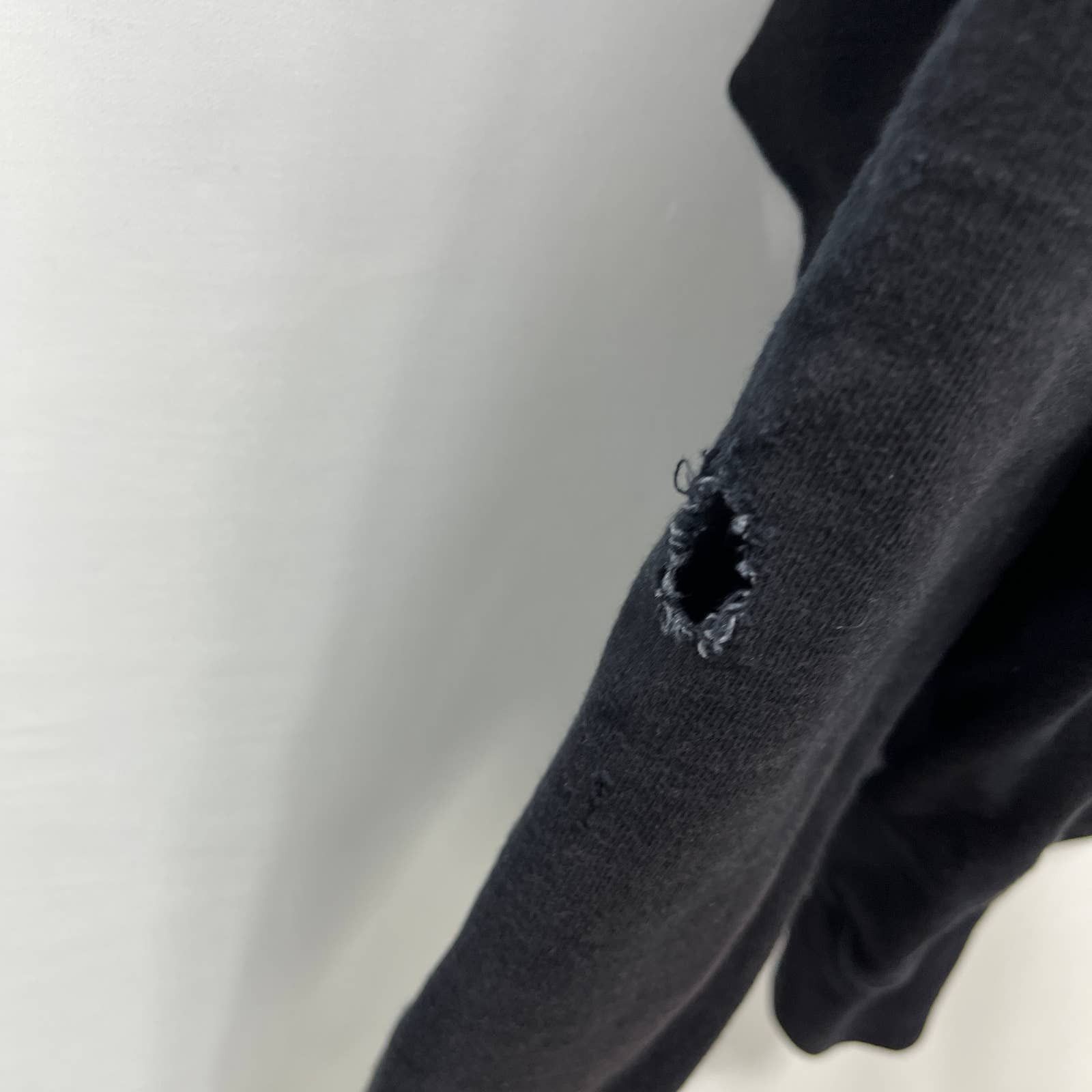 Vintage Vintage 90s Harley-Davidson Faded Black Hoodie Large Size US L / EU 52-54 / 3 - 4 Thumbnail