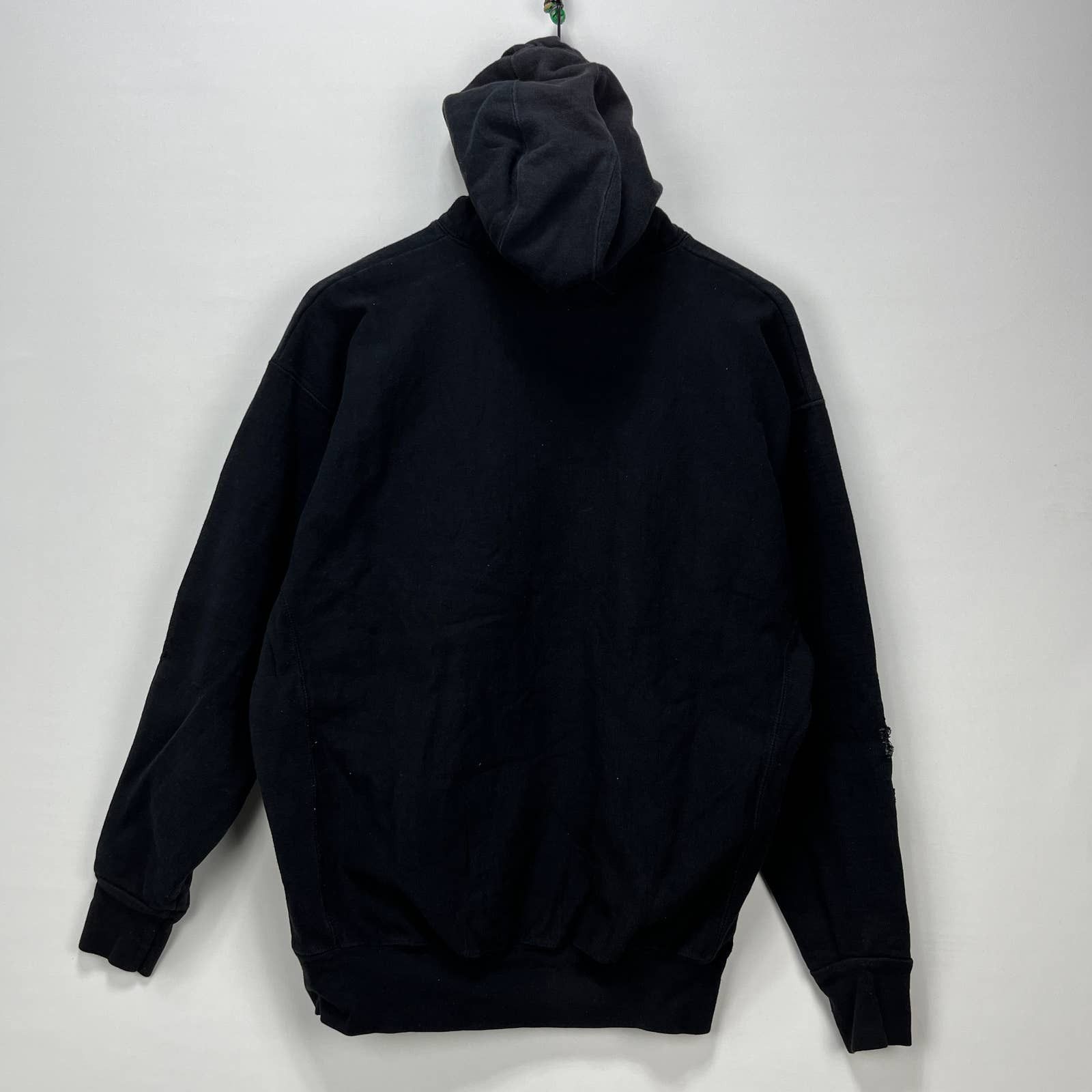 Vintage Vintage 90s Harley-Davidson Faded Black Hoodie Large Size US L / EU 52-54 / 3 - 9 Thumbnail