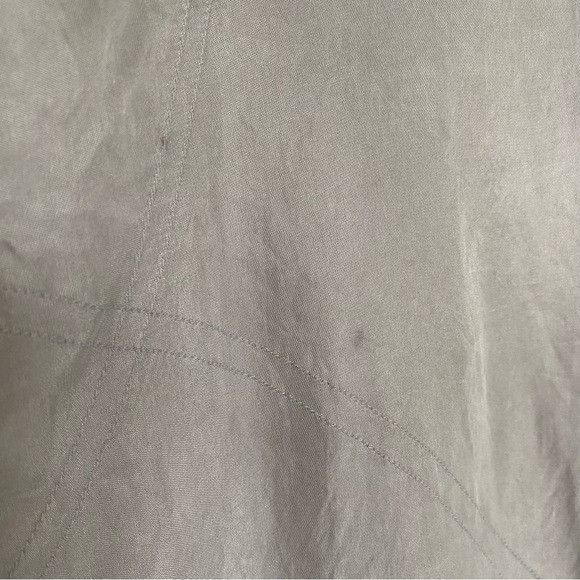 Johnny Was PETE & GRETA FUSCOUS GREY CUPRA LONG CARGO SKIRT SZ 4 Size 27" / US 4 / IT 40 - 8 Thumbnail