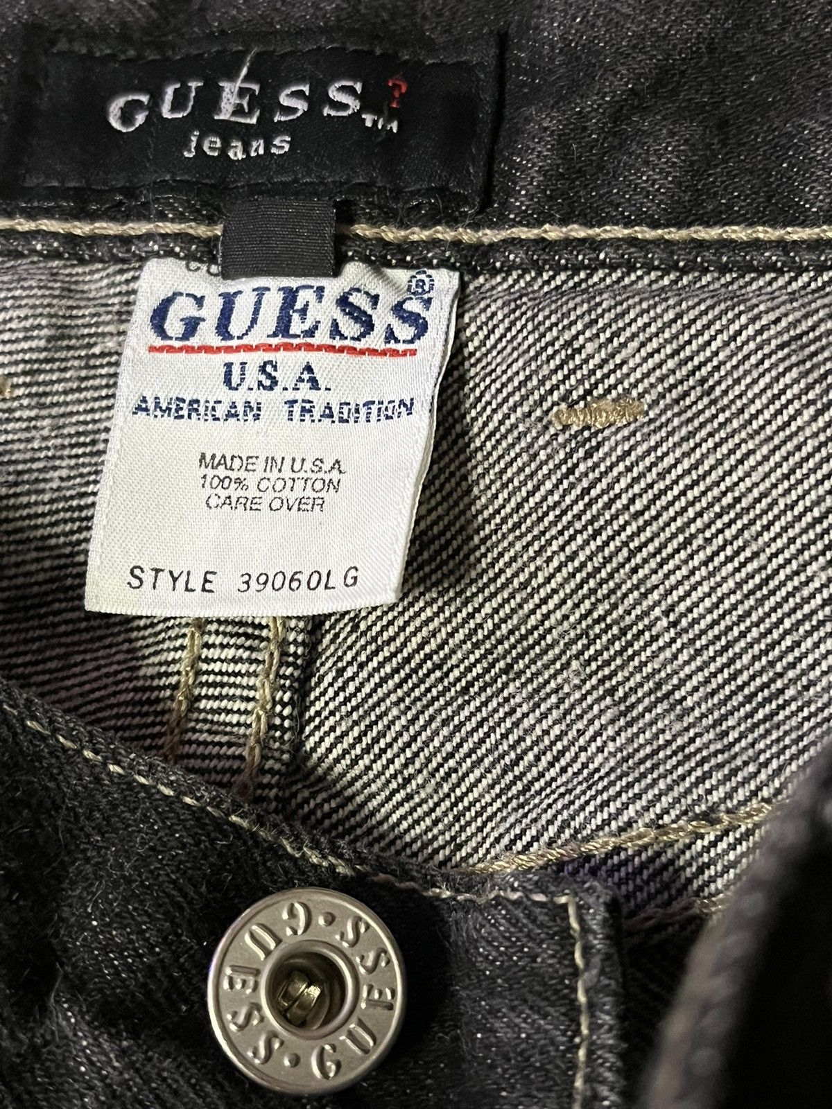 Guess Guess vintage jeans “Made in USA” Size US 32 / EU 48 - 3 Thumbnail