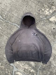 Boxy Sun Faded Hoodie | Grailed