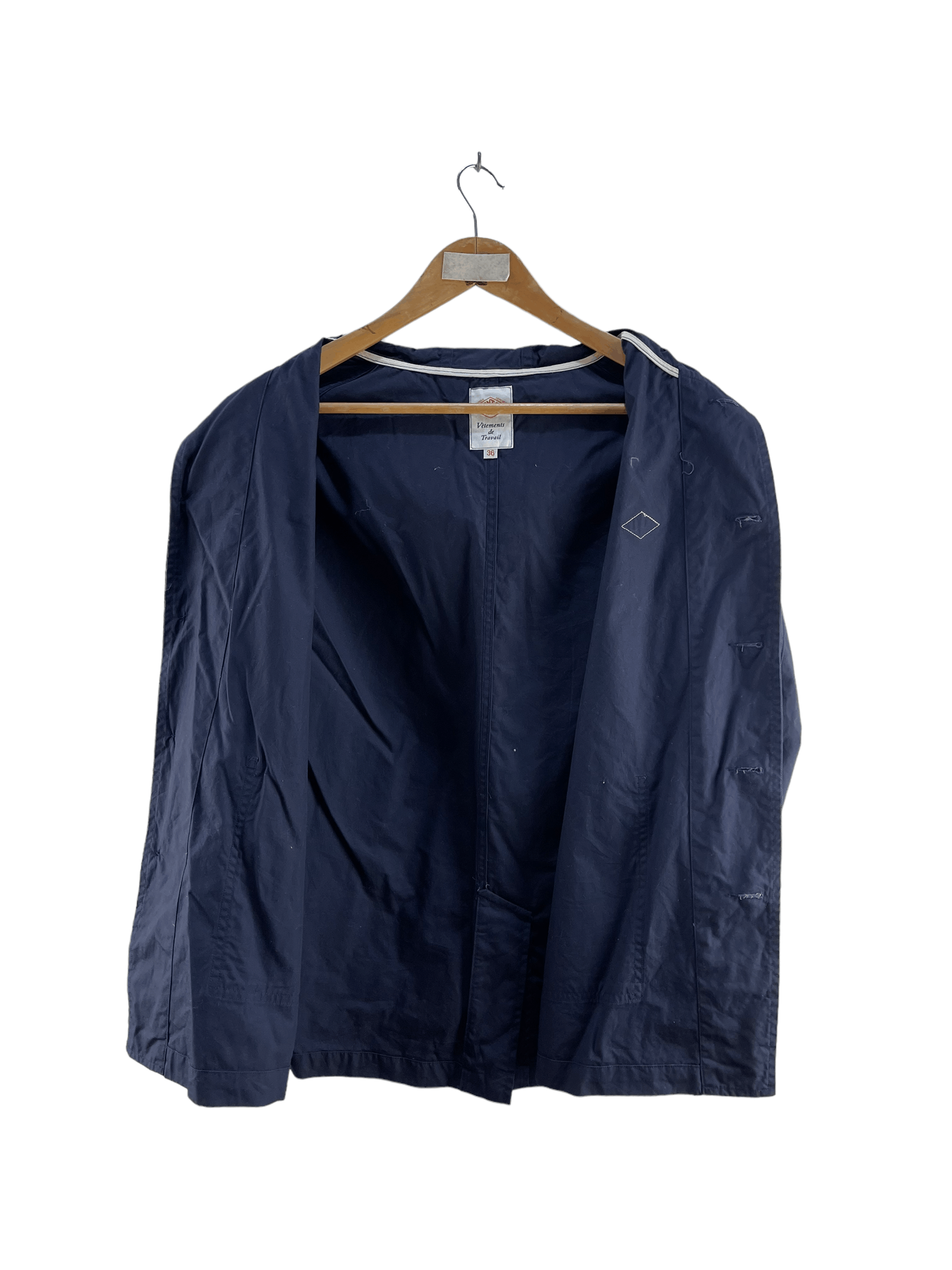 Danton × Vintage Vintage Danton Vetements De Trevail Hoodies Jacket Size US S / EU 44-46 / 1 - 3 Thumbnail