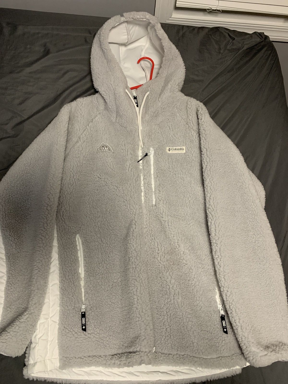 Kith Kith x Columbia High Pile Full Zip Fleece Jacket | Grailed