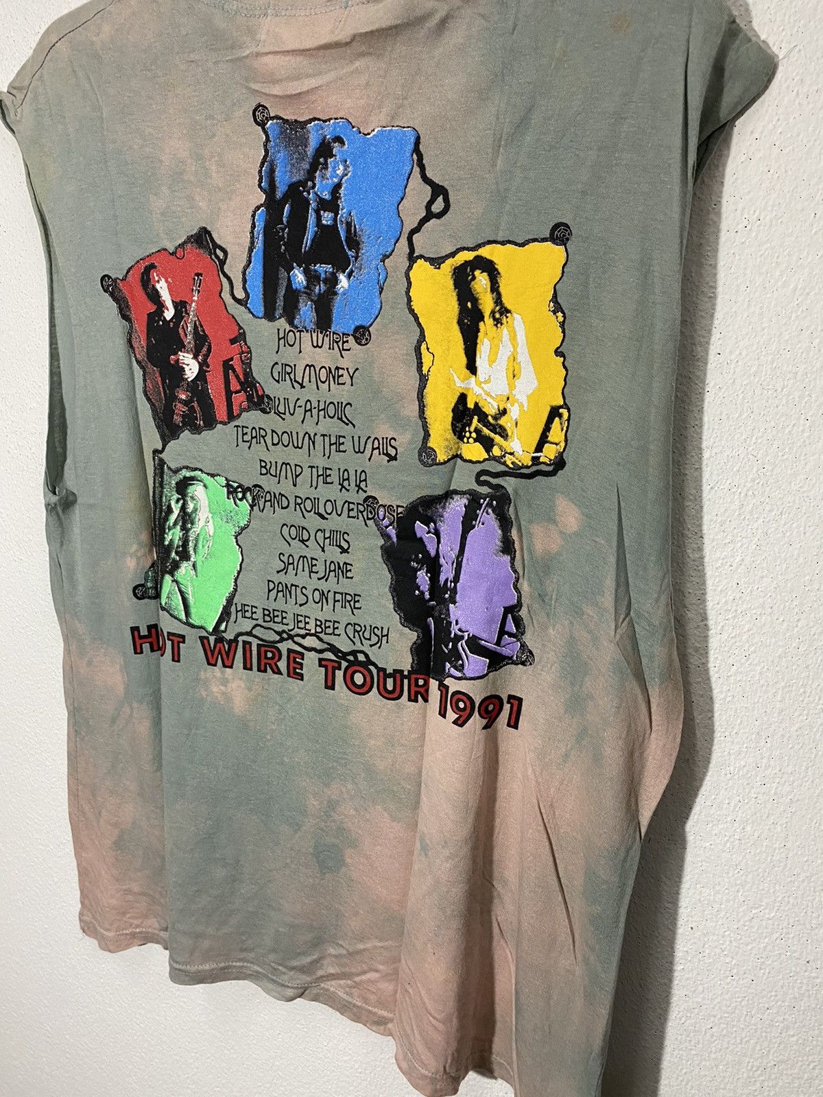 Band Tees kix hot wire tour 1991 Size US L / EU 52-54 / 3 - 4 Thumbnail