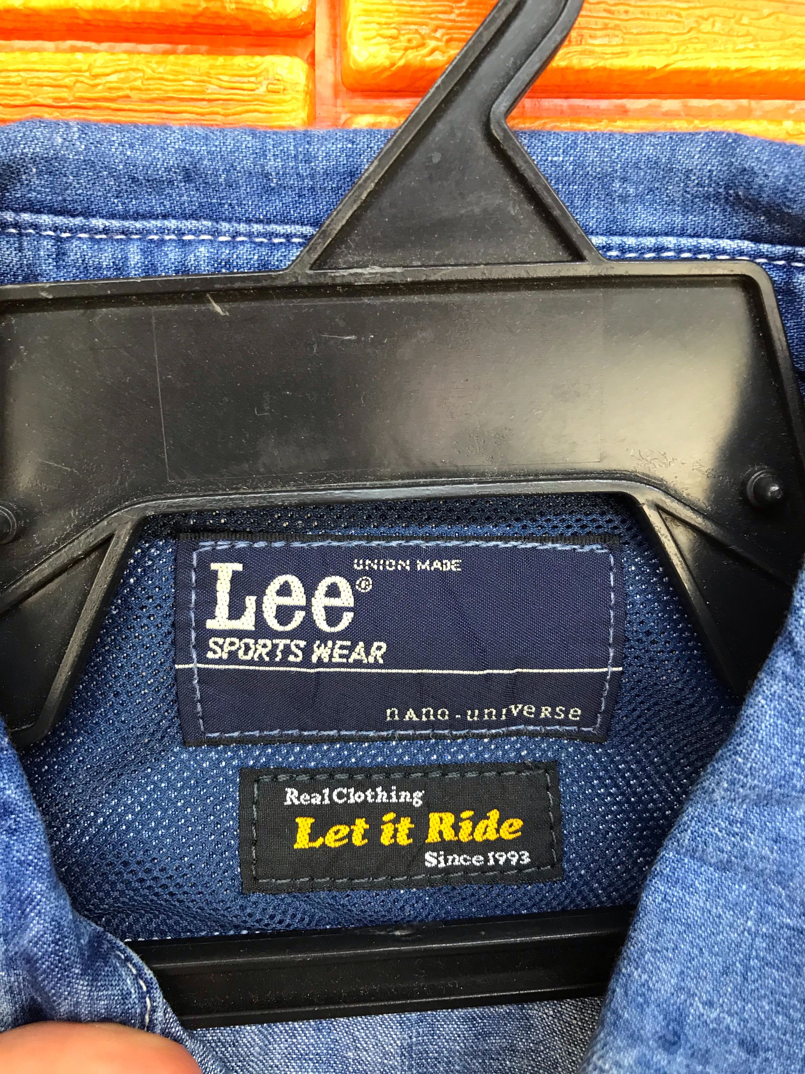 Lee × Number (N)ine LEE X NANO UNIVERSE Paisley Denim Button Up Shirt Size US S / EU 44-46 / 1 - 6 Thumbnail