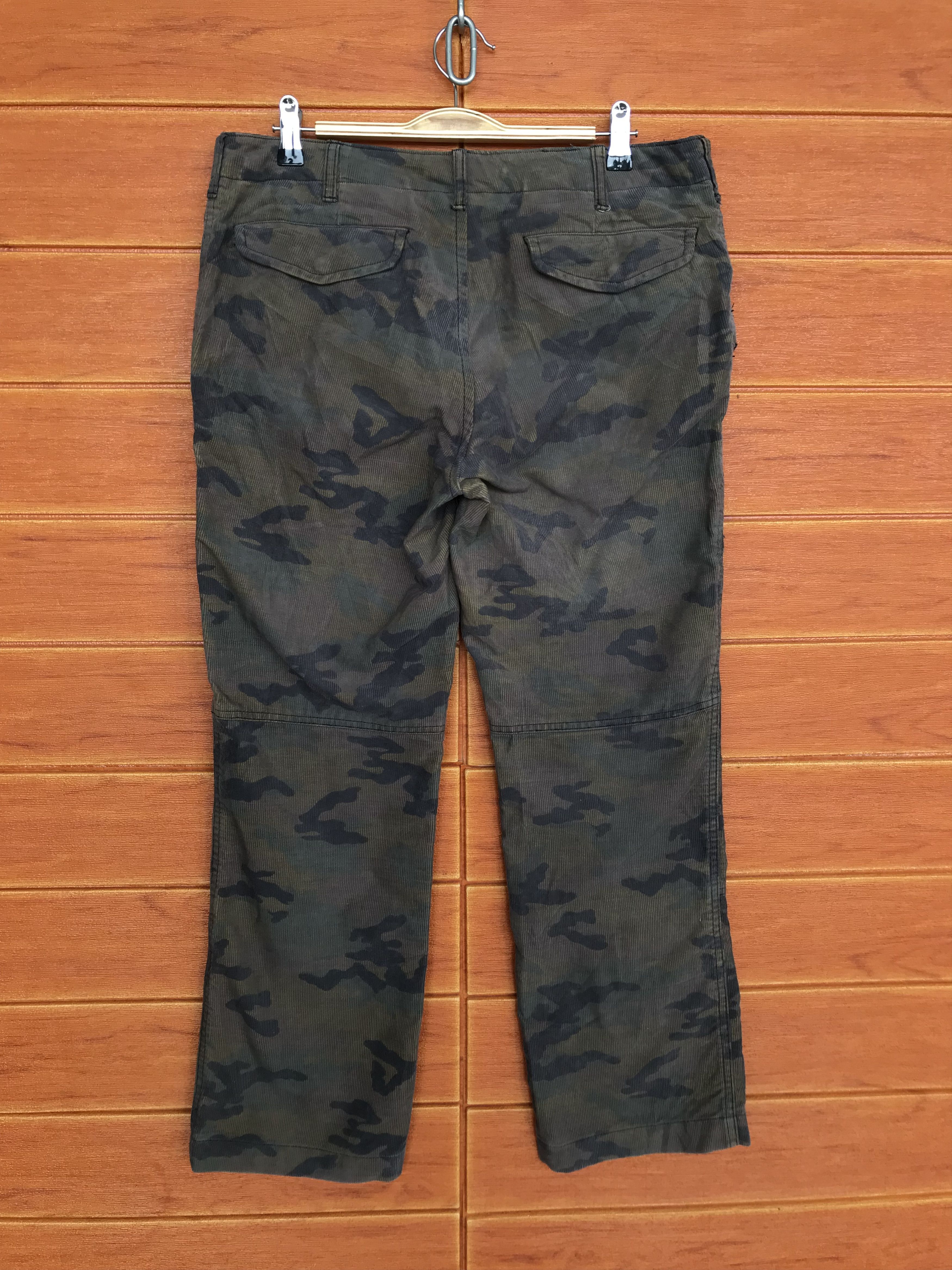 Comme des Garcons × Undercover BEAMS Lights Camouflaged Velvet Cargo Denim Pants Size US 32 / EU 48 - 7 Thumbnail