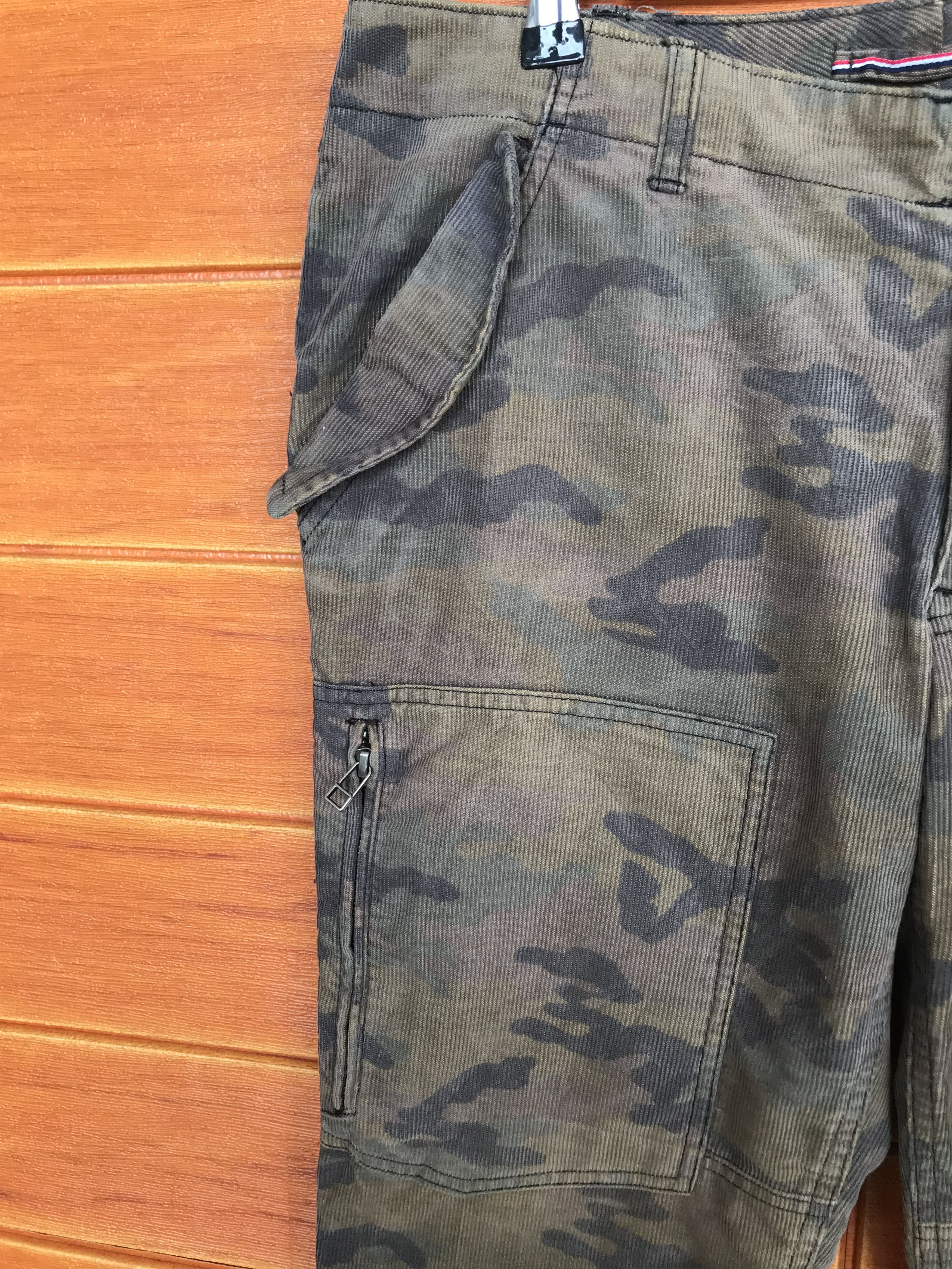 Comme des Garcons × Undercover BEAMS Lights Camouflaged Velvet Cargo Denim Pants Size US 32 / EU 48 - 2 Thumbnail