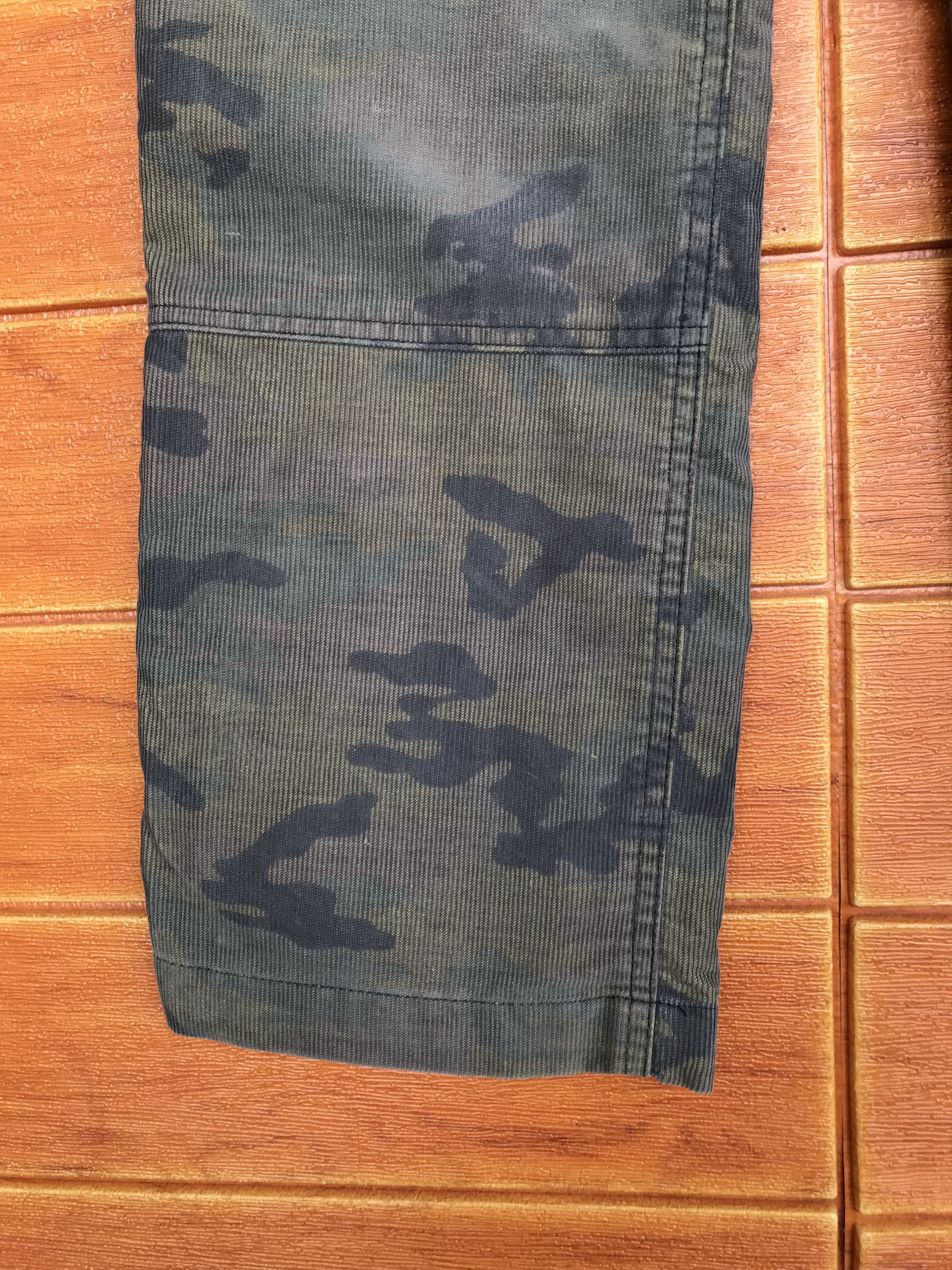 Comme des Garcons × Undercover BEAMS Lights Camouflaged Velvet Cargo Denim Pants Size US 32 / EU 48 - 5 Thumbnail