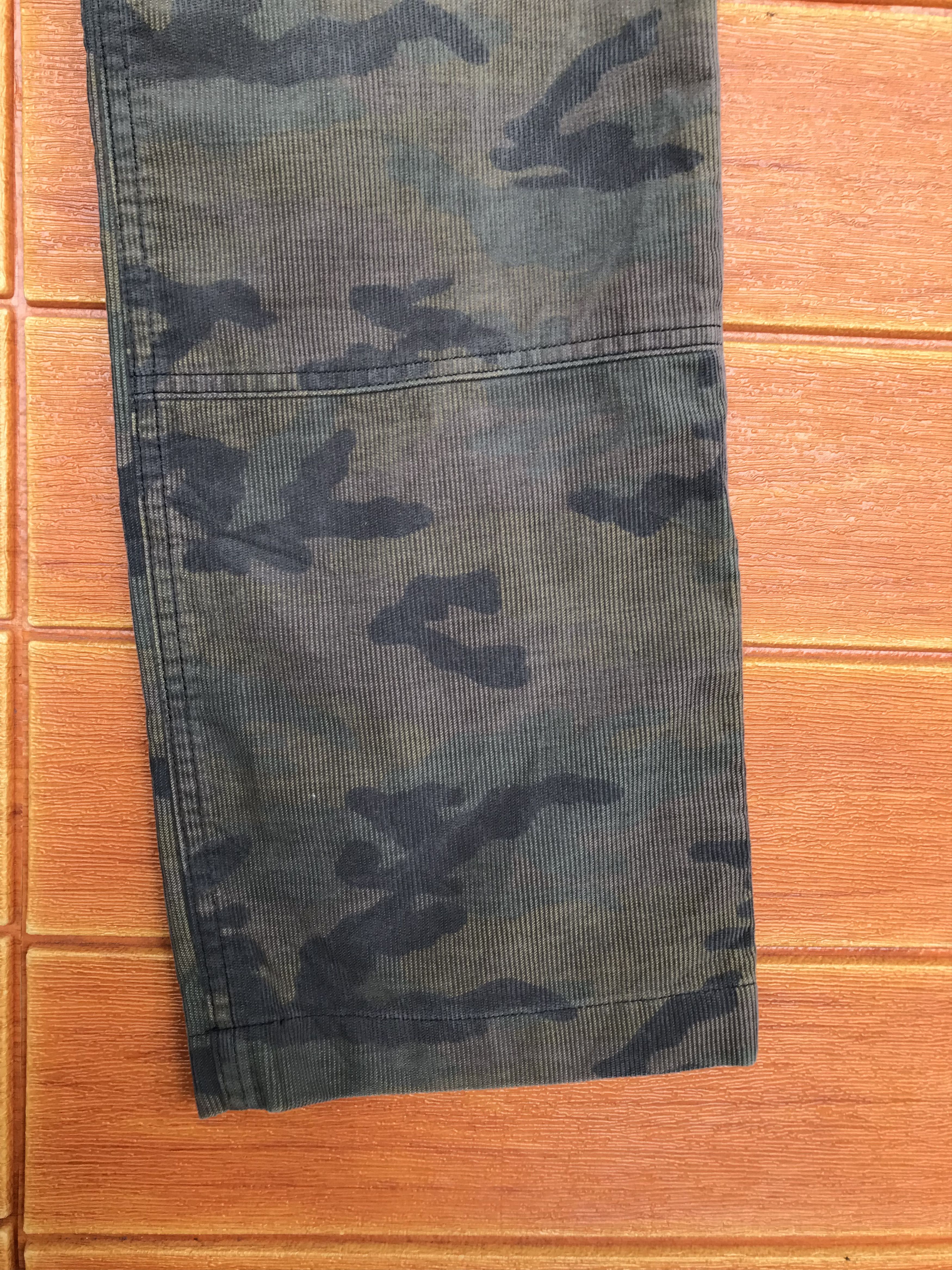 Comme des Garcons × Undercover BEAMS Lights Camouflaged Velvet Cargo Denim Pants Size US 32 / EU 48 - 6 Thumbnail