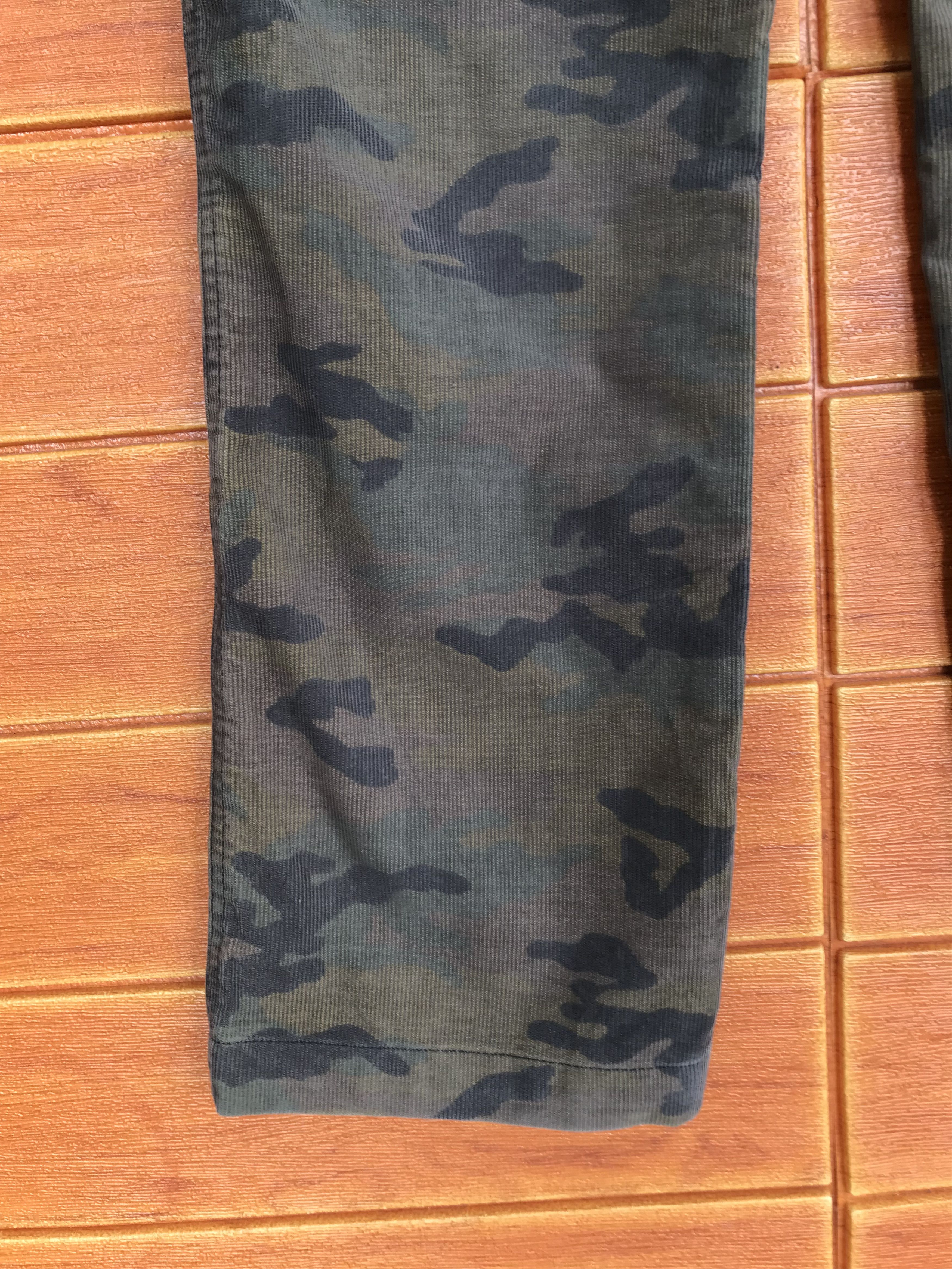 Comme des Garcons × Undercover BEAMS Lights Camouflaged Velvet Cargo Denim Pants Size US 32 / EU 48 - 10 Thumbnail