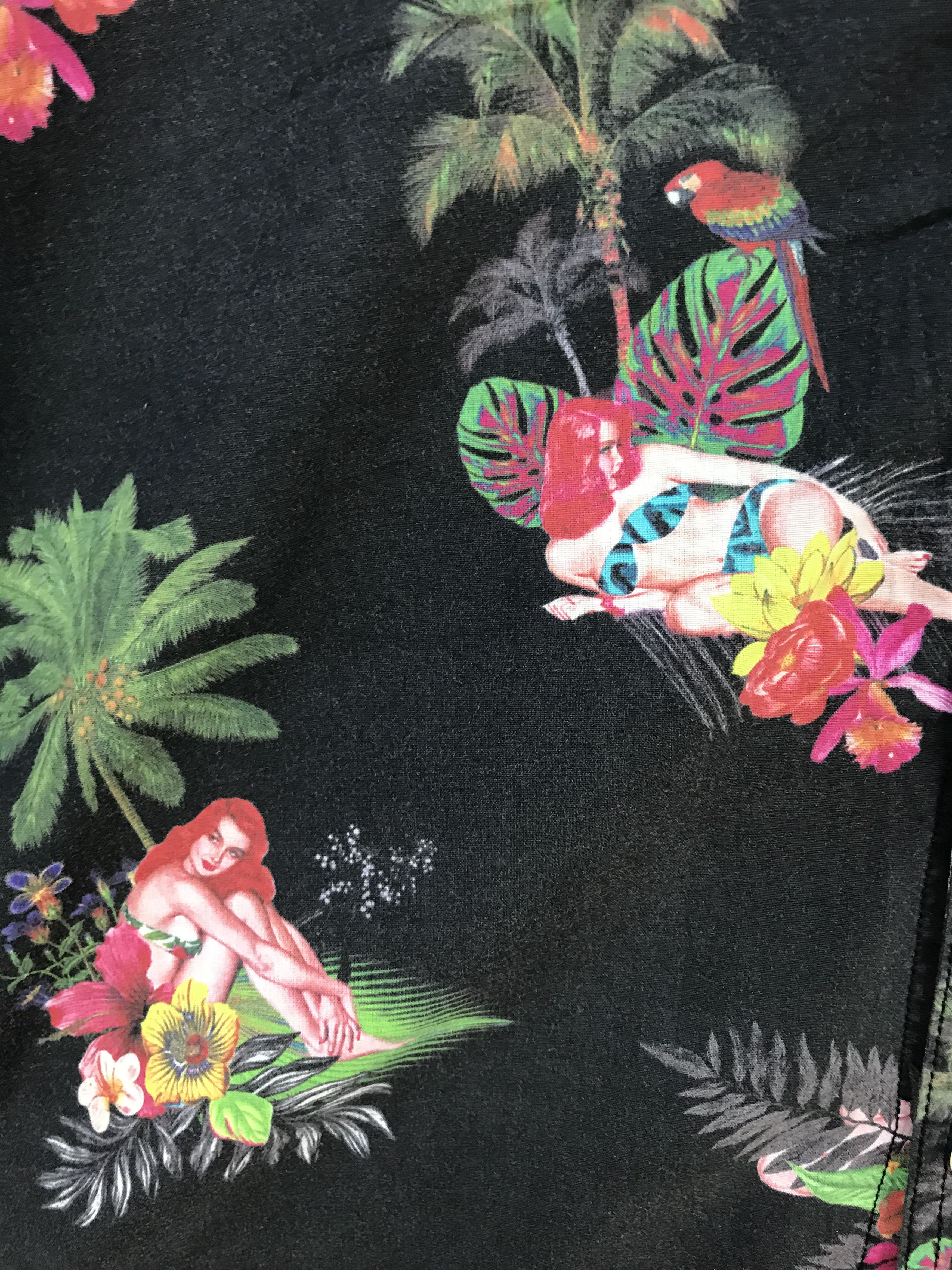 Japanese Brand Japanase On The Byas Hula Girls Hawaiian Shirt Size US XL / EU 56 / 4 - 4 Thumbnail