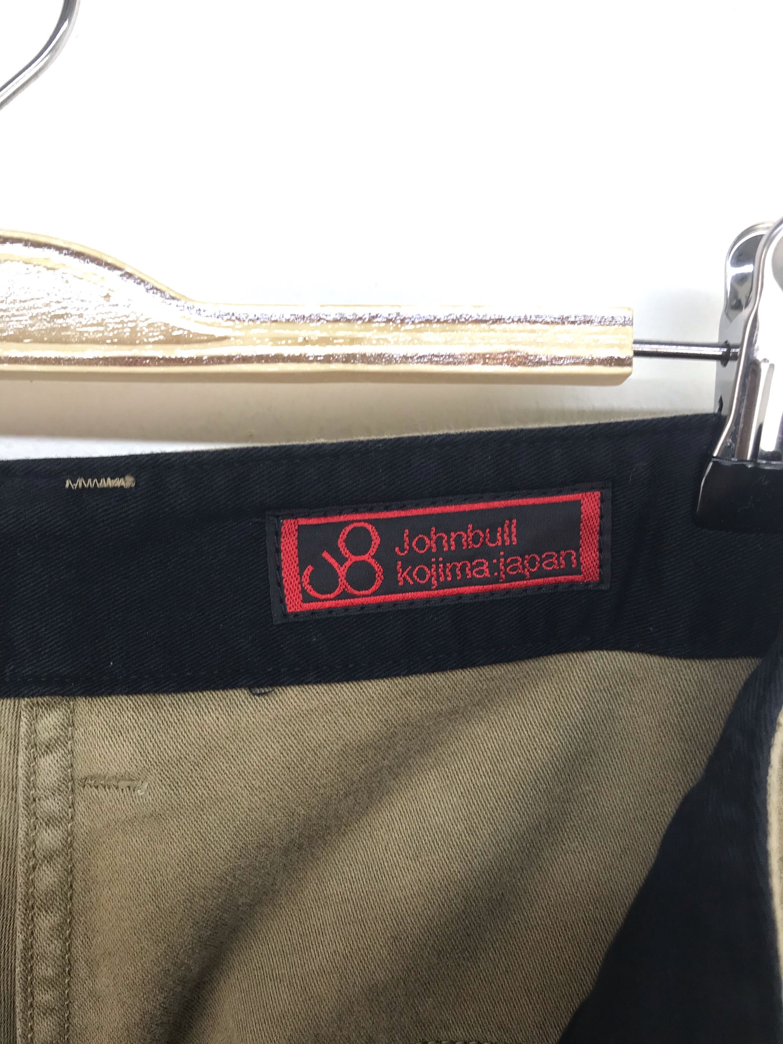 Beauty Beast JOHNBULL Kojima Japan Olive Green Military Cargo Pants Size US 31 - 13 Thumbnail