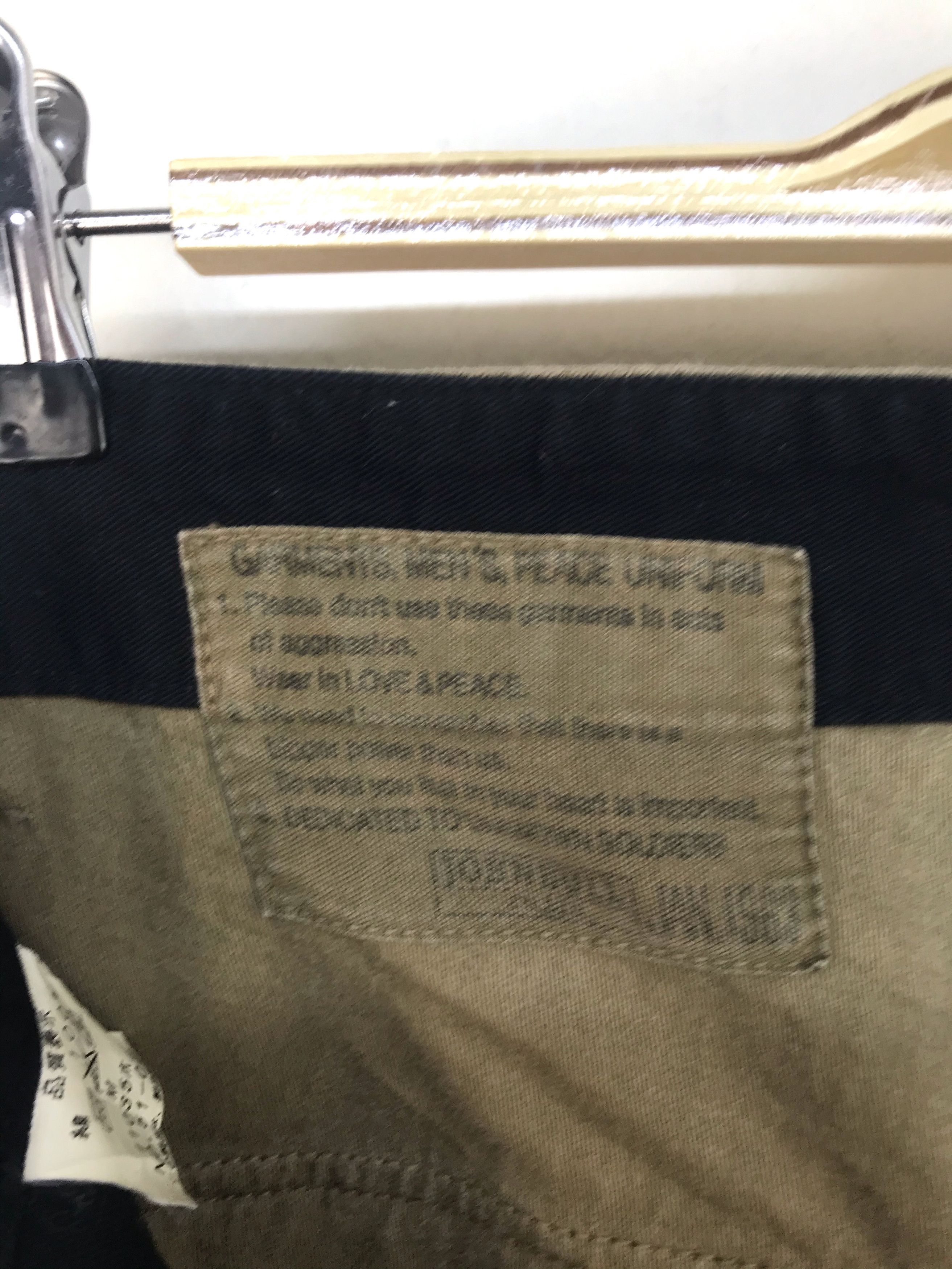 Beauty Beast JOHNBULL Kojima Japan Olive Green Military Cargo Pants Size US 31 - 14 Thumbnail