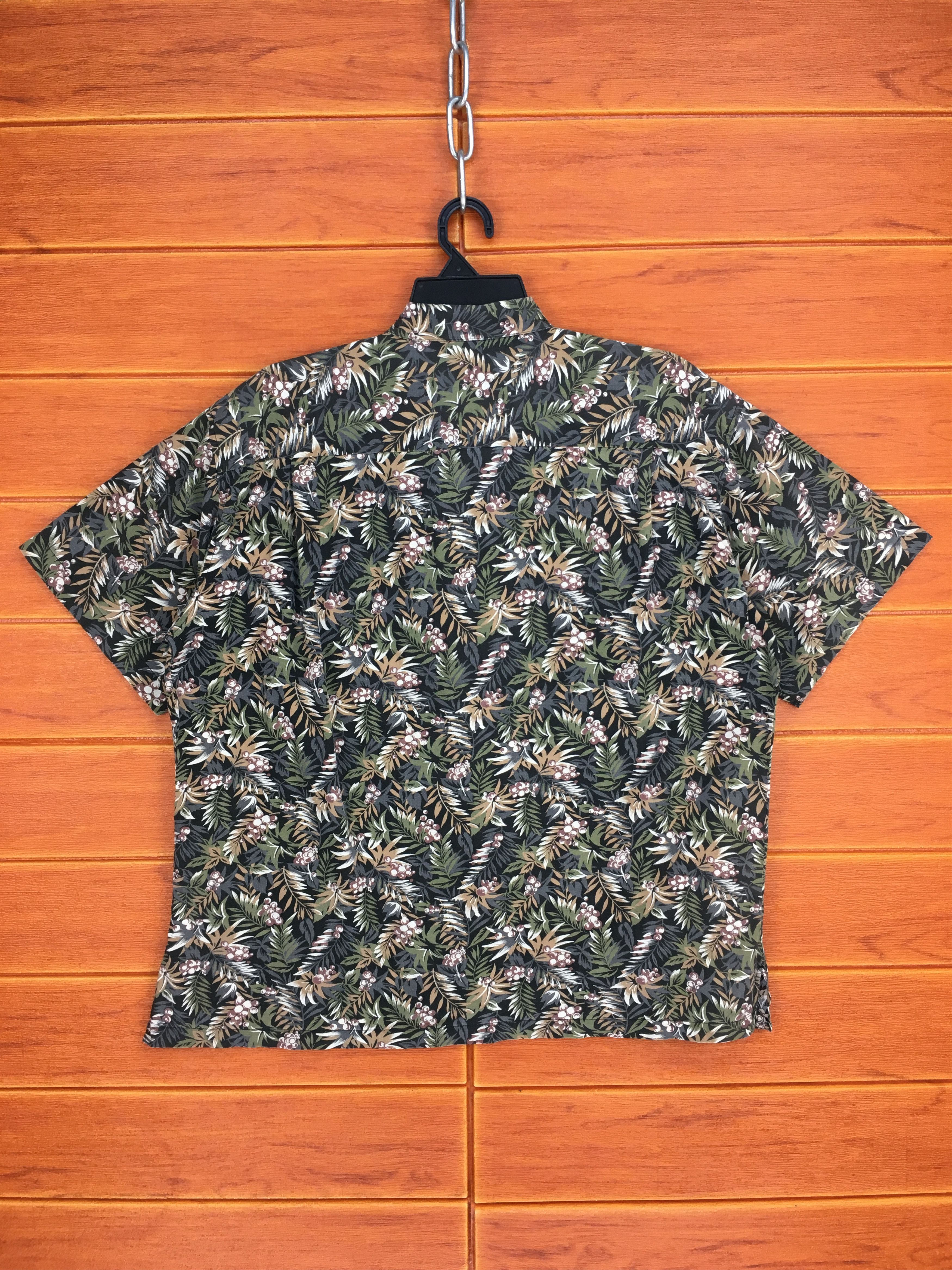 Other Vintage DOZE OFF Wild Florals Hawaiian Shirt Size US L / EU 52-54 / 3 - 8 Thumbnail