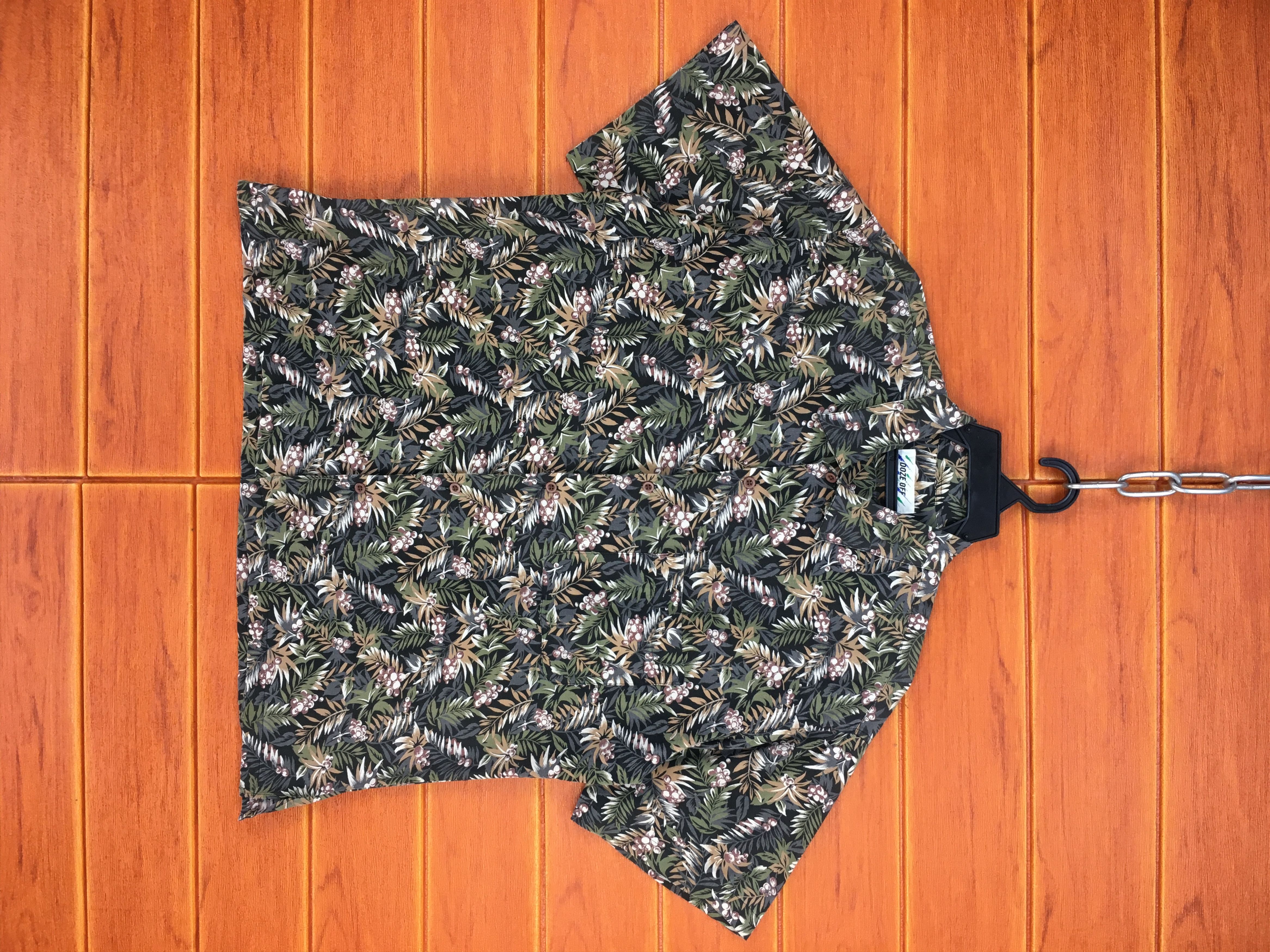 Other Vintage DOZE OFF Wild Florals Hawaiian Shirt Size US L / EU 52-54 / 3 - 2 Thumbnail