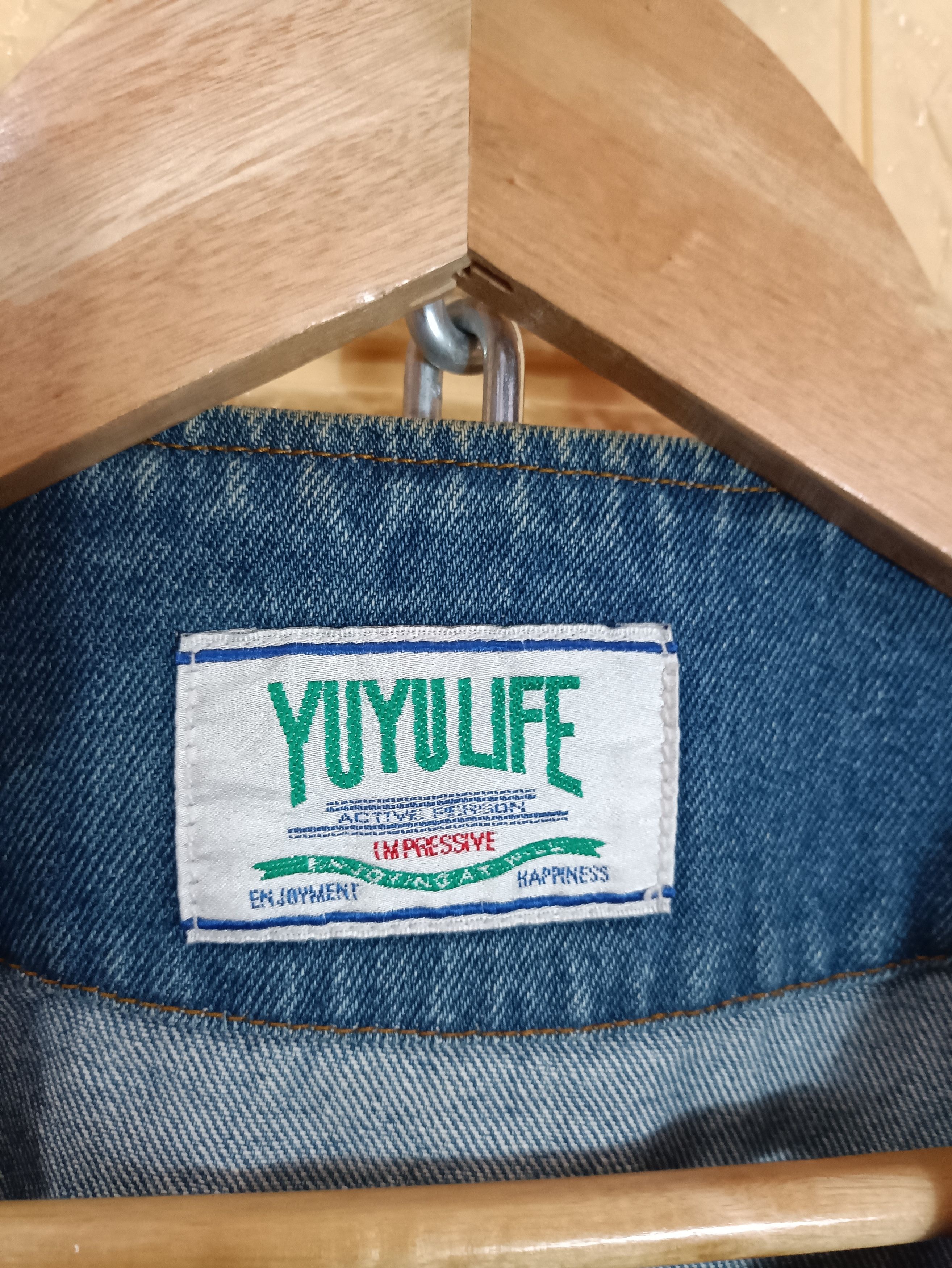 Japanese Brand Yuyulife Denim Vest Size US L / EU 52-54 / 3 - 6 Thumbnail