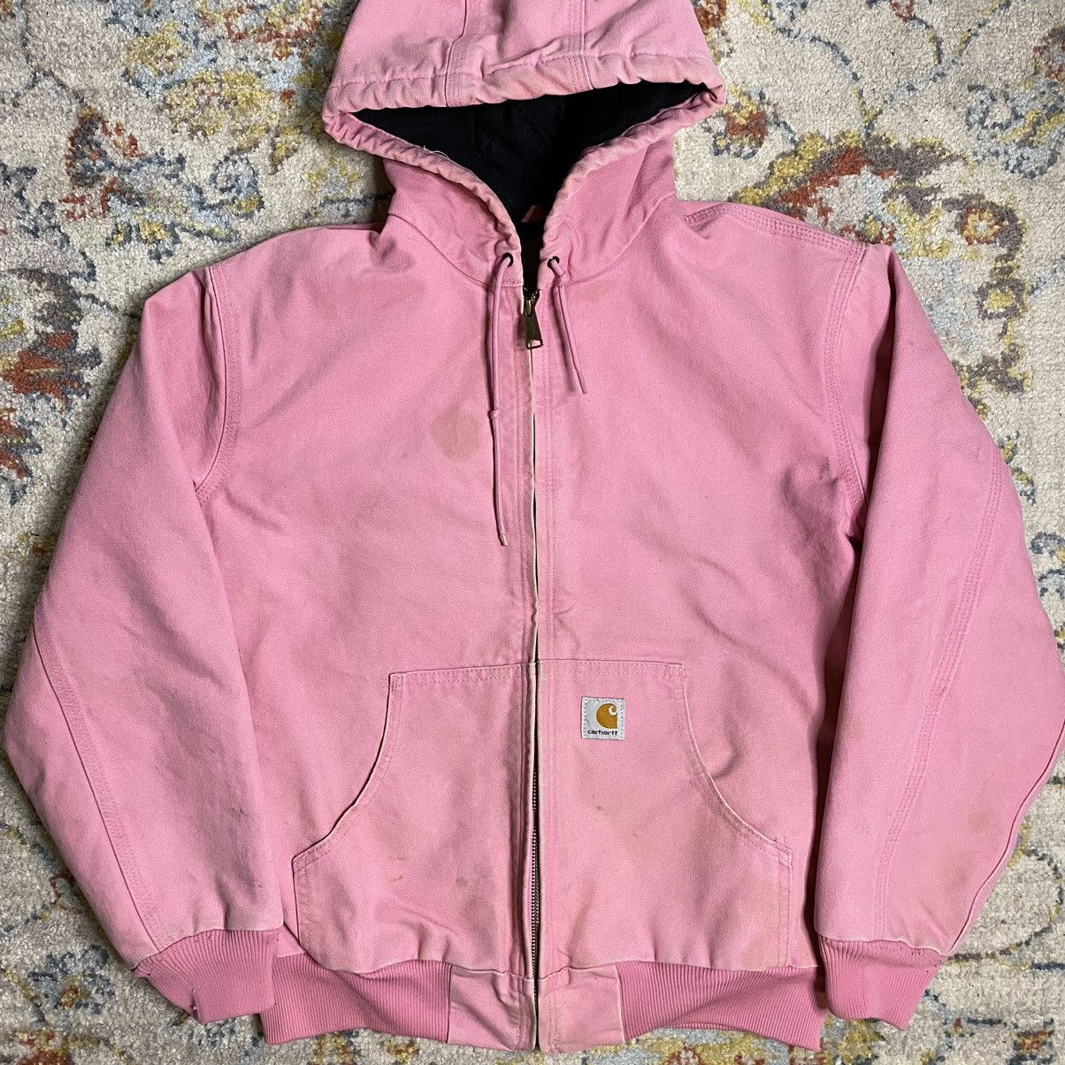 Pink Carhartt Jacket
 Vintage pink carhartt jacket