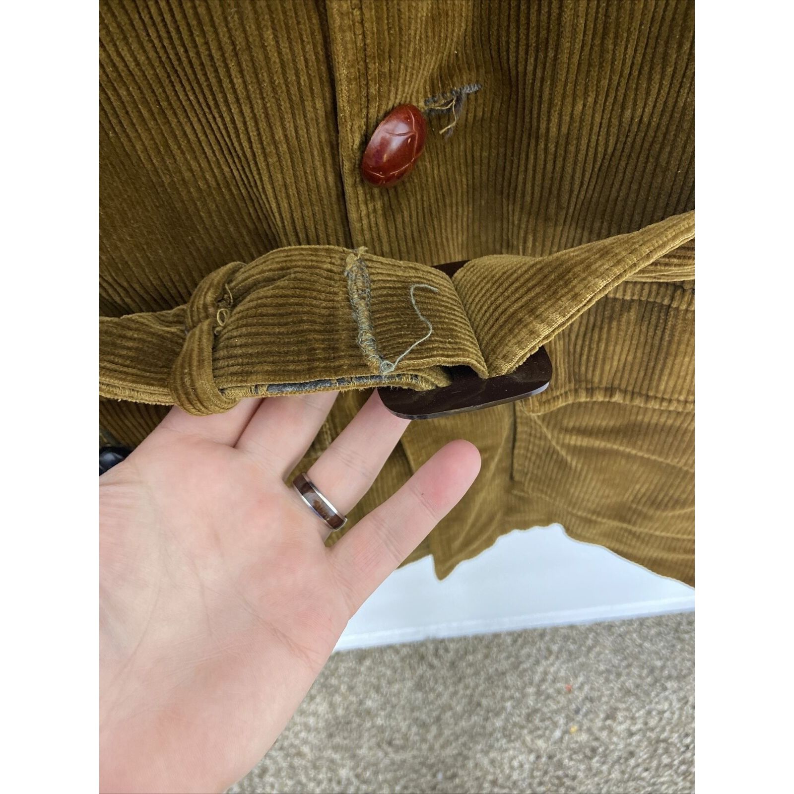 Field And Stream Vintage Field and Stream Men 40 S/M Corduroy Hunting Coat Size US M / EU 48-50 / 2 - 7 Thumbnail