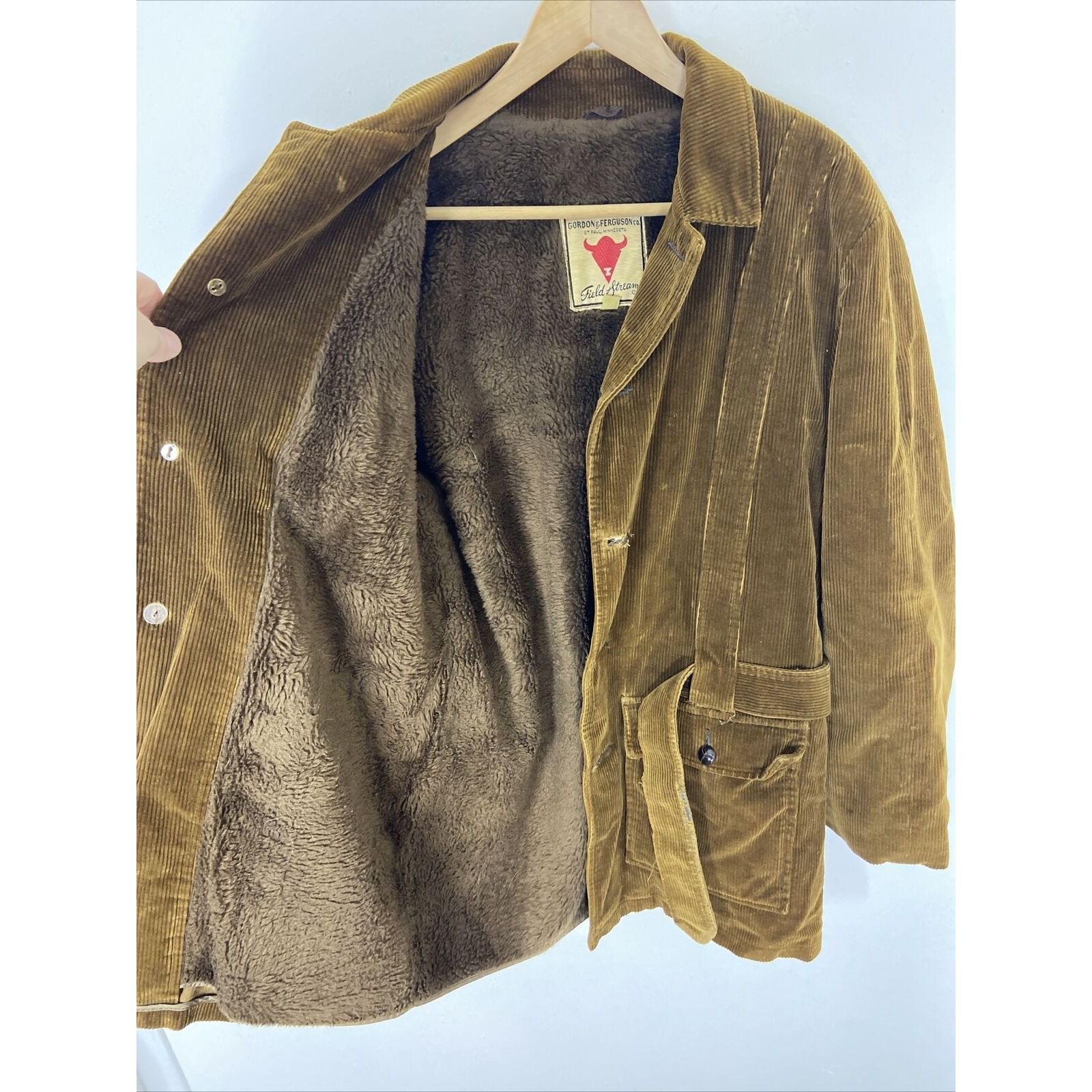Field And Stream Vintage Field and Stream Men 40 S/M Corduroy Hunting Coat Size US M / EU 48-50 / 2 - 9 Thumbnail