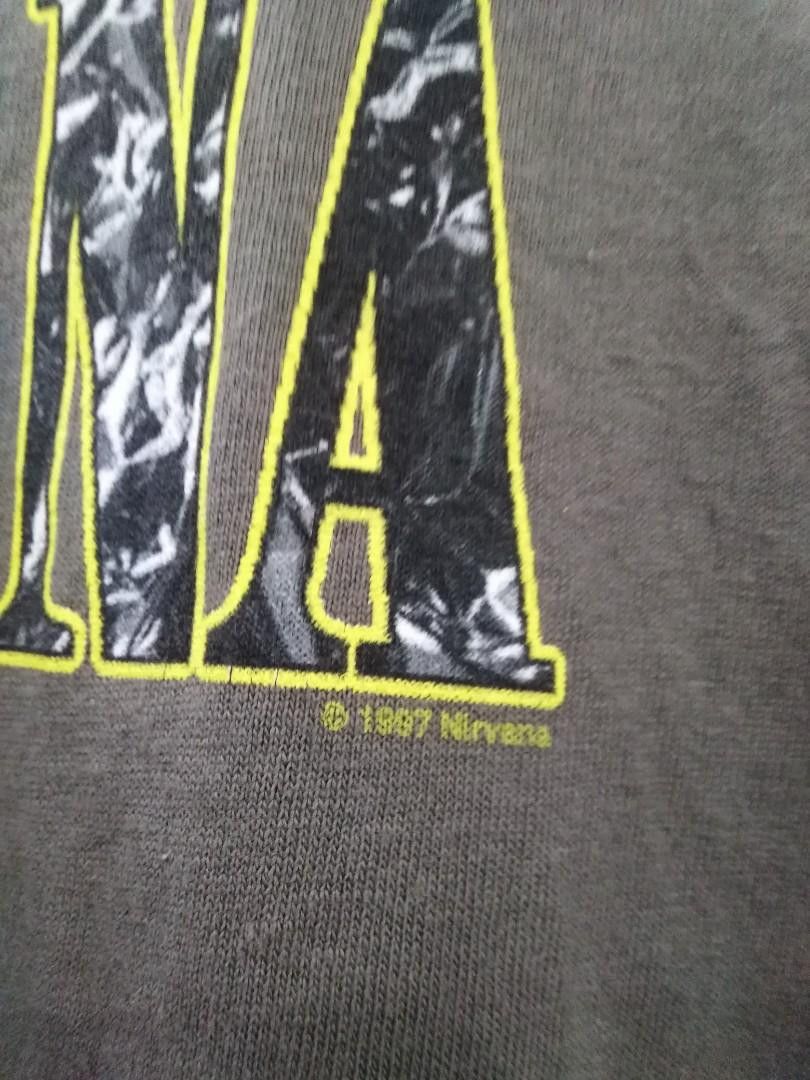Nirvana 1997 Nirvana Band Tee w/ Custom Crochet Lace Back Size US L / EU 52-54 / 3 - 3 Thumbnail