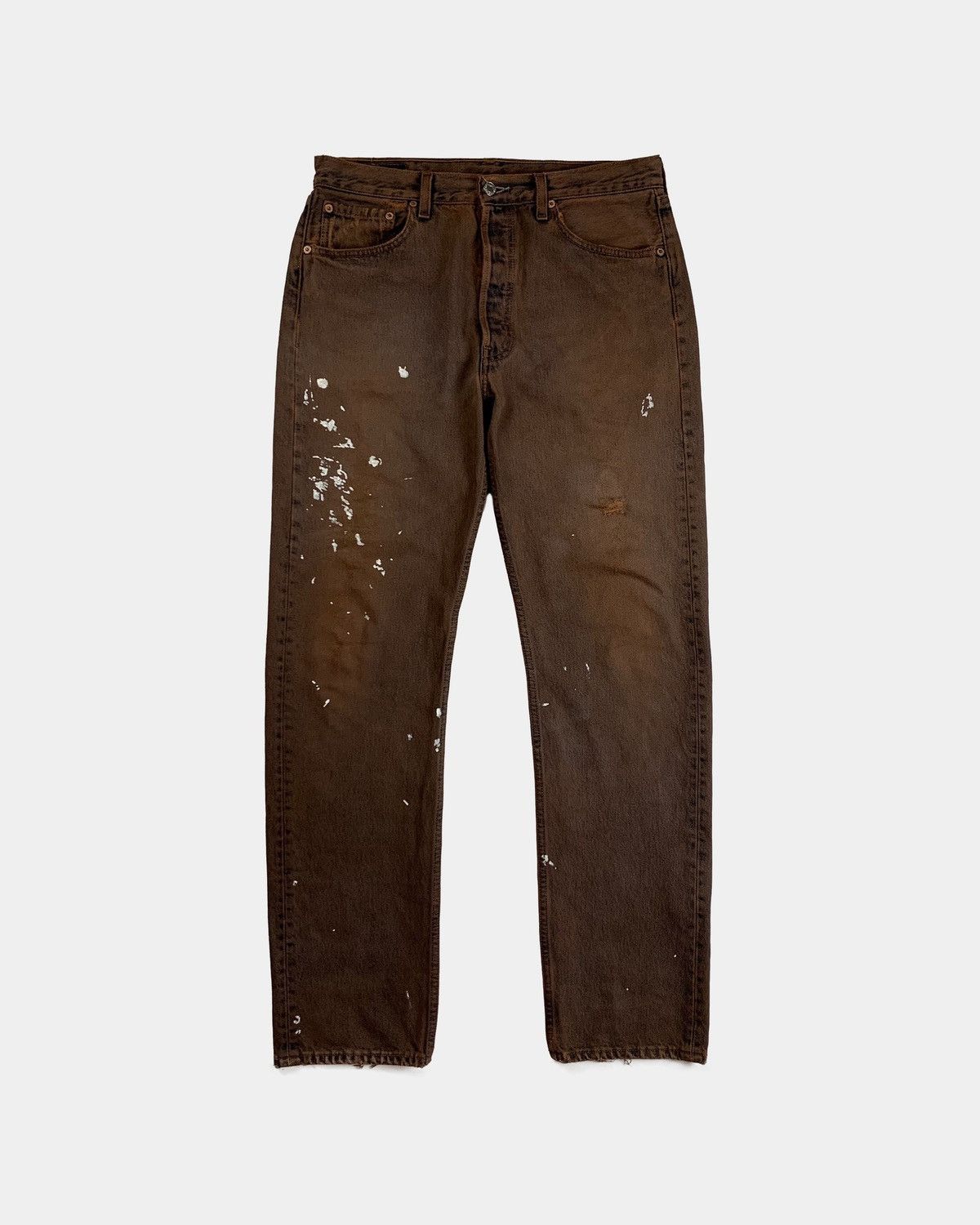Levi's Grey Ground Paint Splatter Levi’s 501-5-0001 Size US 32 / EU 48 - 1 Thumbnail