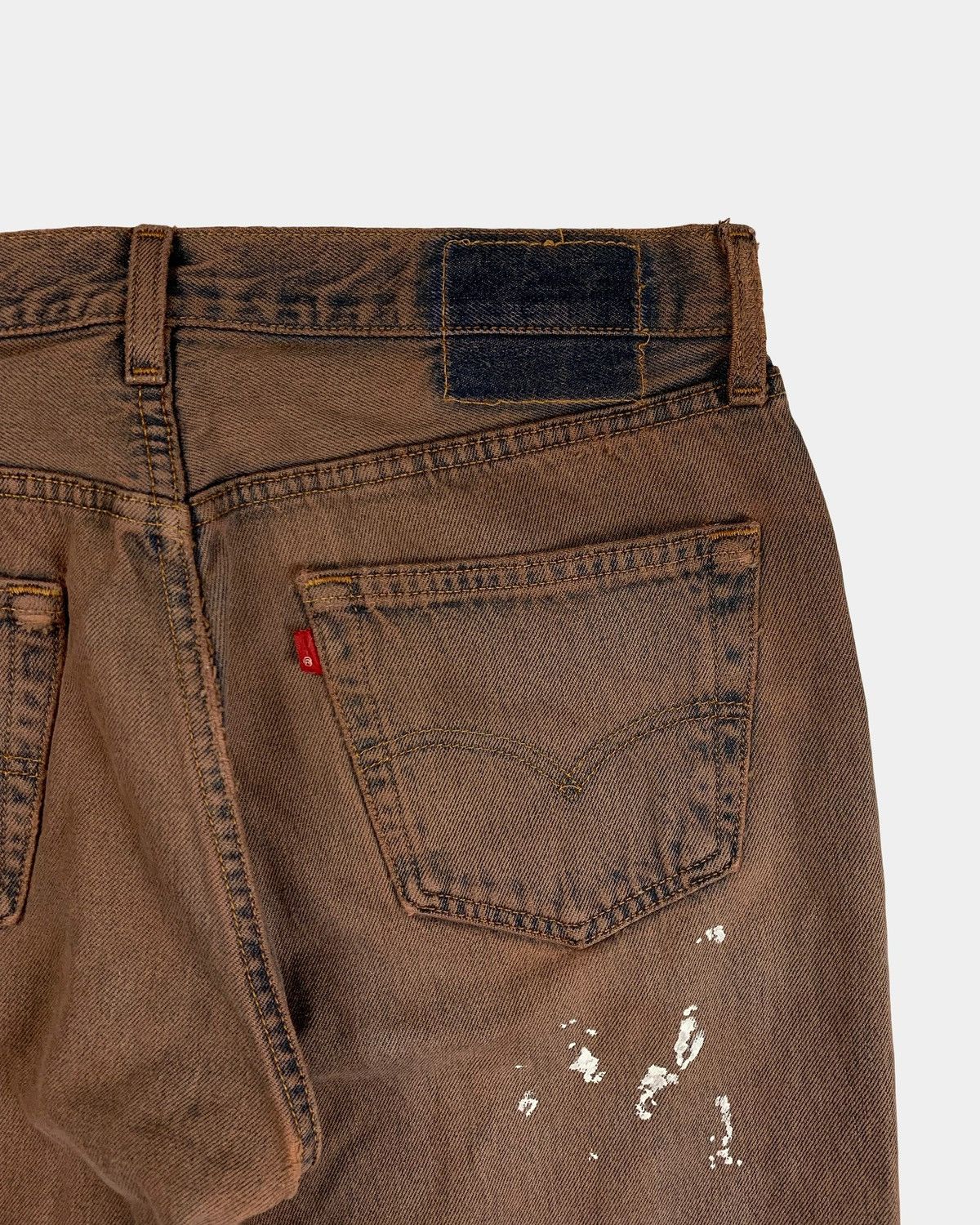 Levi's Grey Ground Paint Splatter Levi’s 501-5-0001 Size US 32 / EU 48 - 3 Thumbnail
