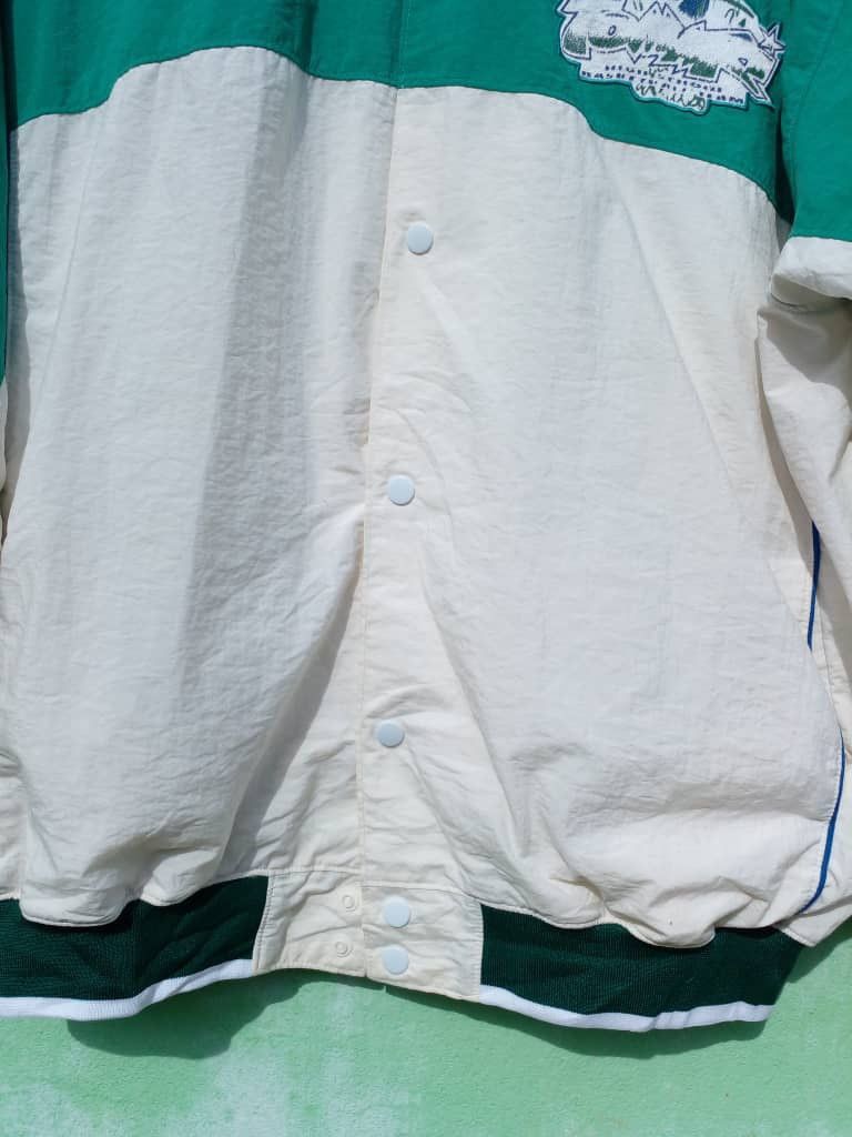 Vintage BOMBER JACKET BASKETBALL HOOP STAR SAKAI (GJ7) Size US XXL / EU 58 / 5 - 7 Thumbnail