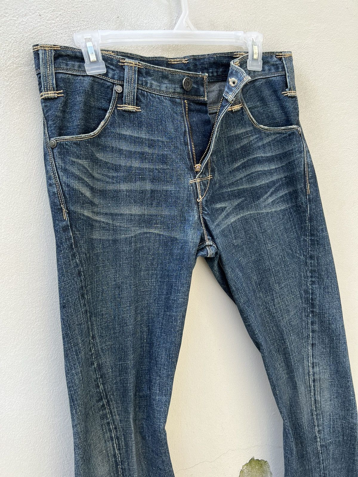 Levi's Vintage 2006 Levi’s Engineered Denim Flare Jeans Size US 29 - 3 Thumbnail
