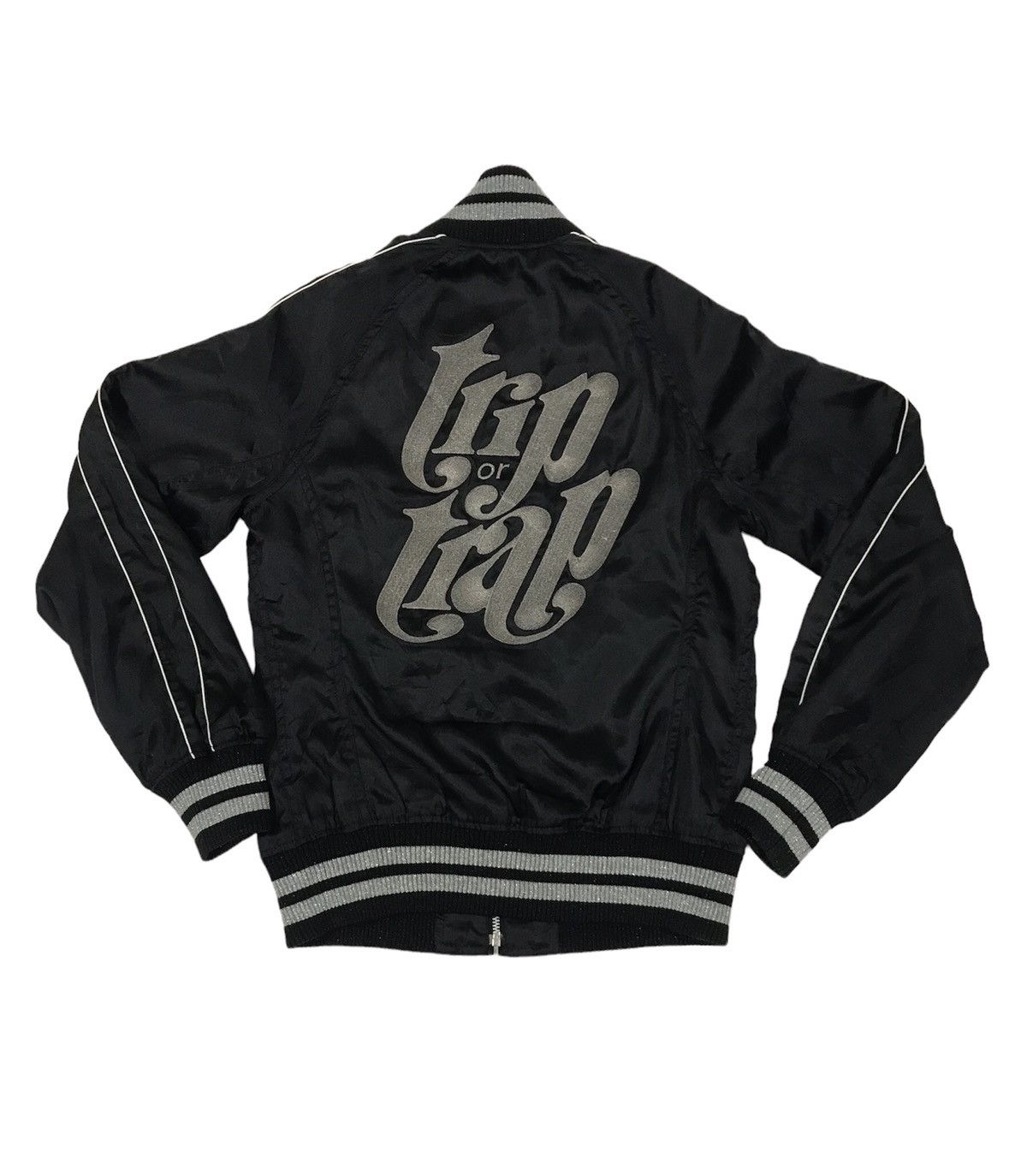 Hysteric Glamour Hysteric Glamour Trip Or Trap Bomber Varsity Jacket Size ONE SIZE - 3 Thumbnail