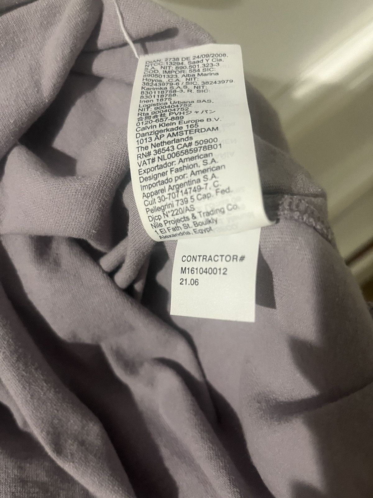 Calvin Klein × Heron Preston Heron Preston X Calvin Klein Tee Size US L / EU 52-54 / 3 - 5 Thumbnail