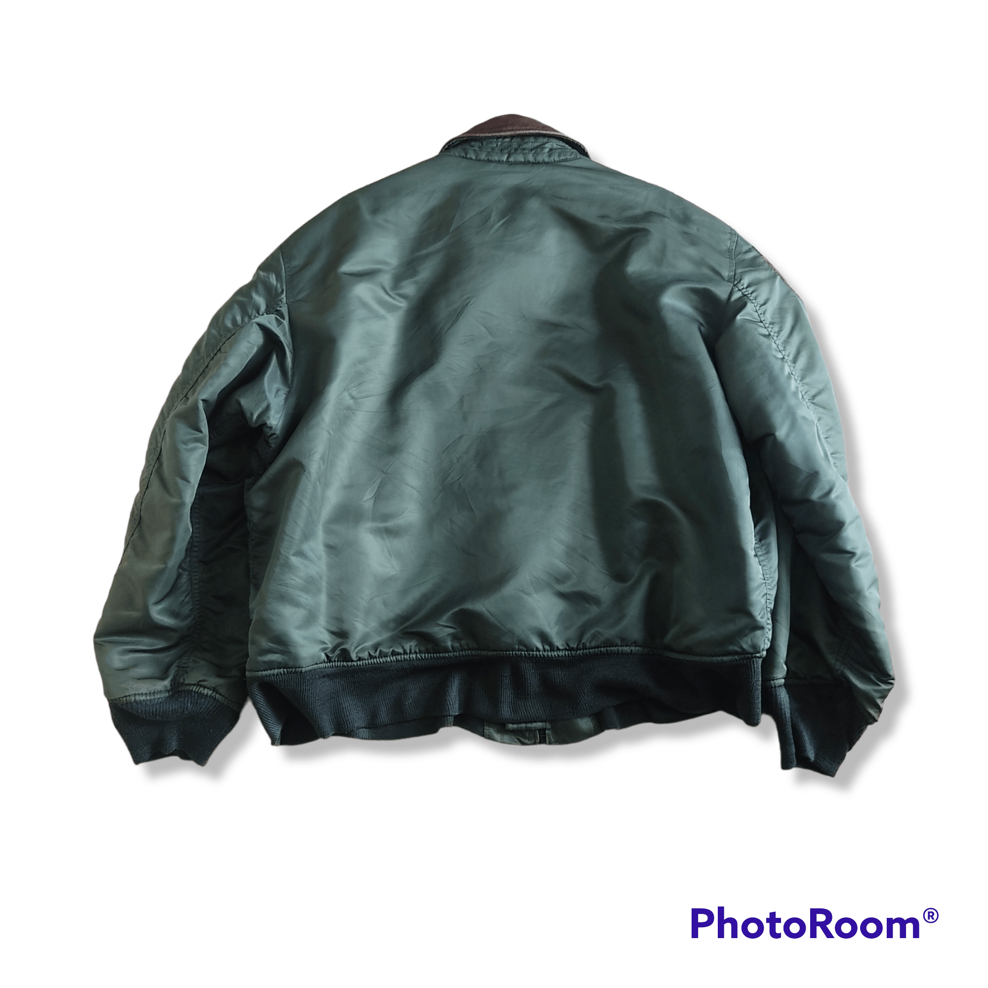 Alpha Industries × Vintage Vintage ALPHA INDUSTRIES CWU 45 Bomber Flight Jacket Size US XL / EU 56 / 4 - 9 Thumbnail