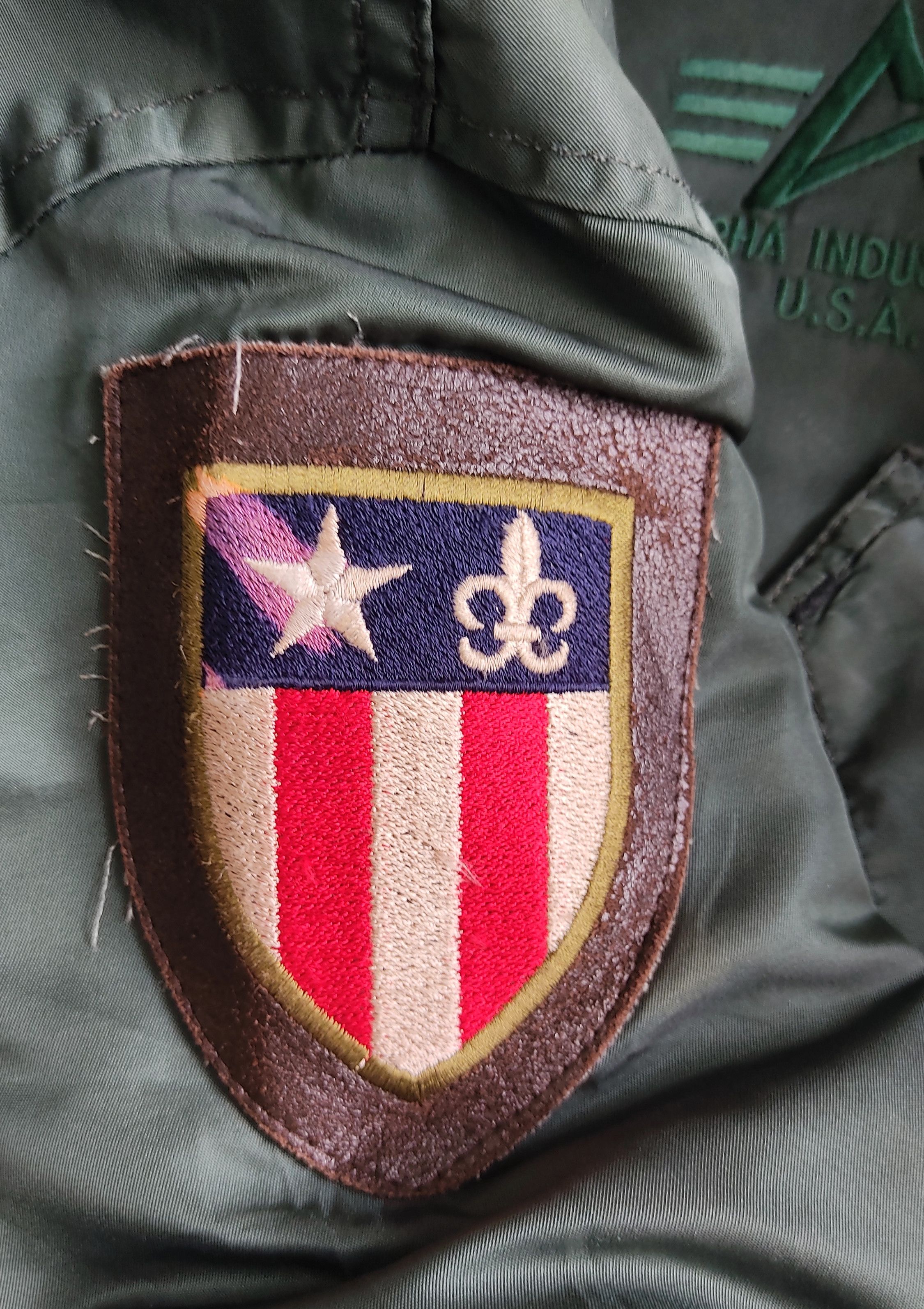 Alpha Industries × Vintage Vintage ALPHA INDUSTRIES CWU 45 Bomber Flight Jacket Size US XL / EU 56 / 4 - 11 Thumbnail
