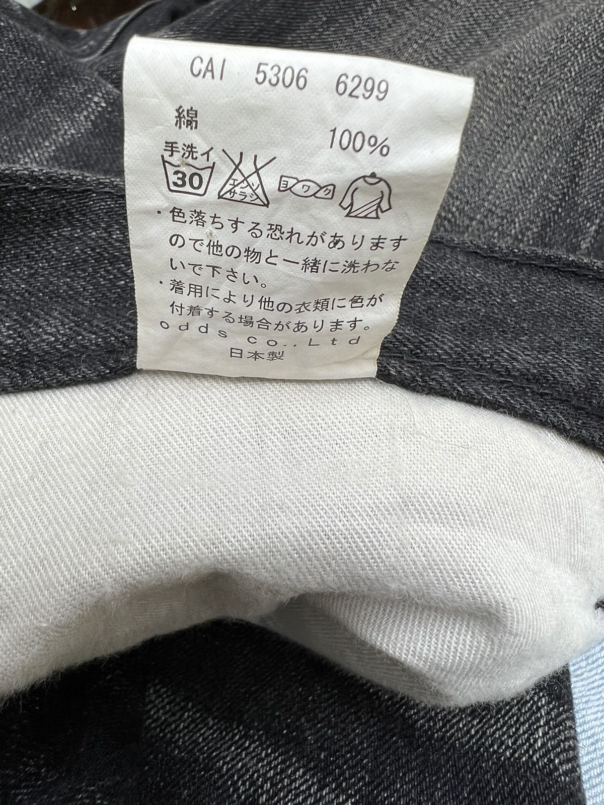 Lounge Lizard Vintage Lounge Lizard Distress Fade Black Denim Jeans Size 3 Size US 31 - 14 Thumbnail