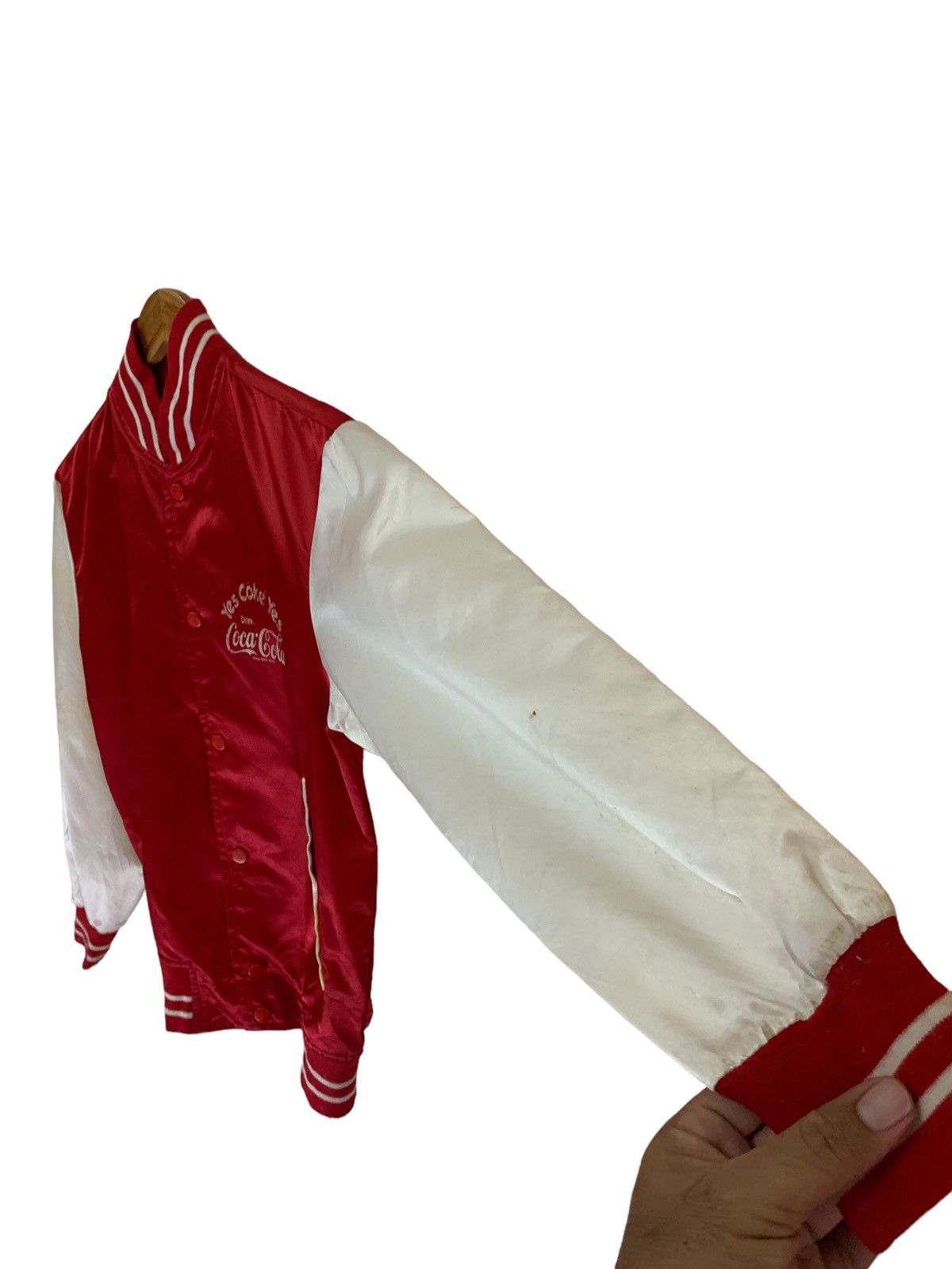 Coca Cola × Japanese Brand × Vintage vintage satin bomber jacket coca cola Size US S / EU 44-46 / 1 - 5 Thumbnail