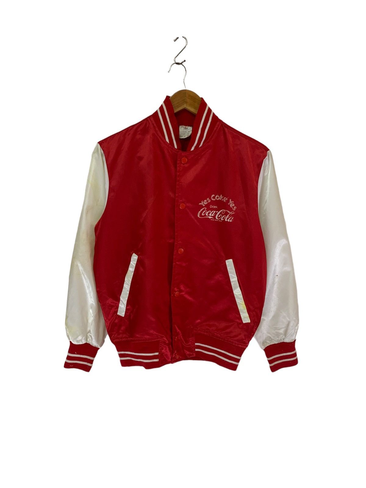 Coca Cola × Japanese Brand × Vintage vintage satin bomber jacket coca cola Size US S / EU 44-46 / 1 - 1 Thumbnail