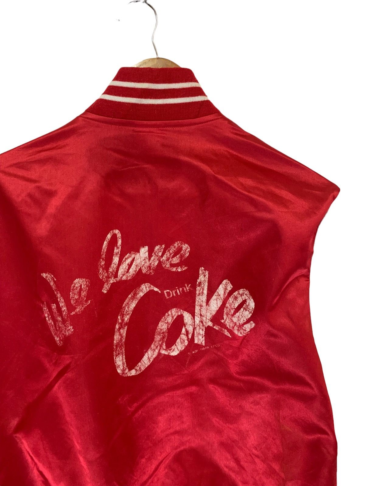 Coca Cola × Japanese Brand × Vintage vintage satin bomber jacket coca cola Size US S / EU 44-46 / 1 - 8 Thumbnail