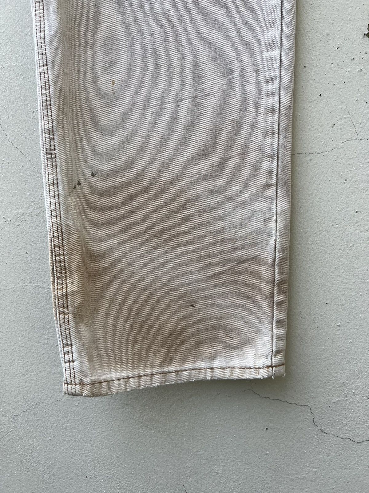 Dickies Vintage 2000s Dickies Sun Fade Denim Trashed Work Jeans Size US 36 / EU 52 - 4 Thumbnail