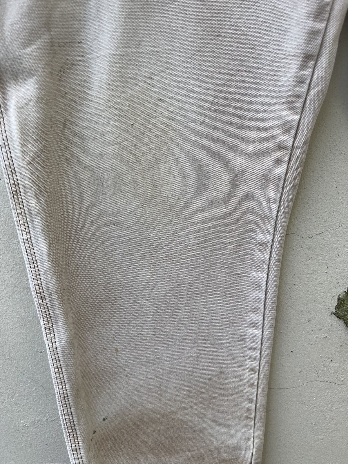 Dickies Vintage 2000s Dickies Sun Fade Denim Trashed Work Jeans Size US 36 / EU 52 - 3 Thumbnail