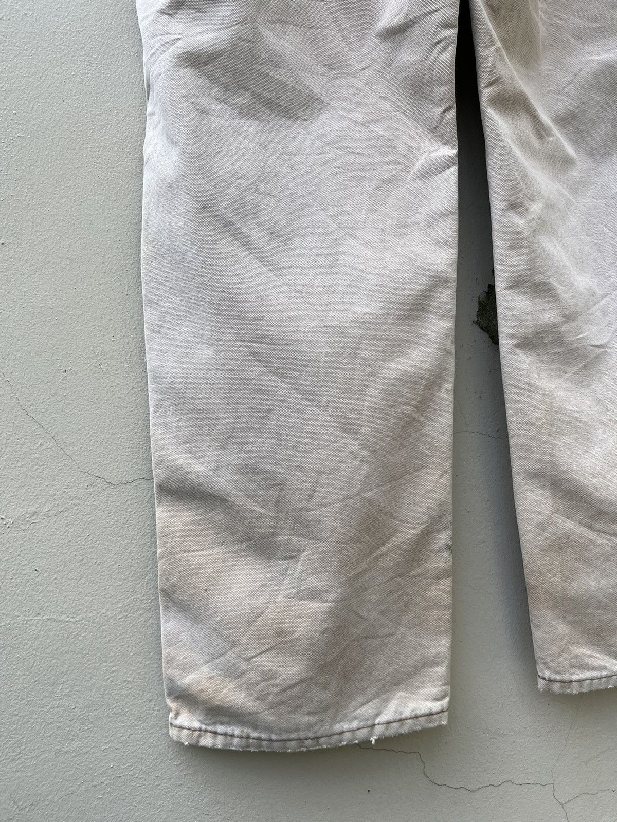 Dickies Vintage 2000s Dickies Sun Fade Denim Trashed Work Jeans Size US 36 / EU 52 - 10 Thumbnail