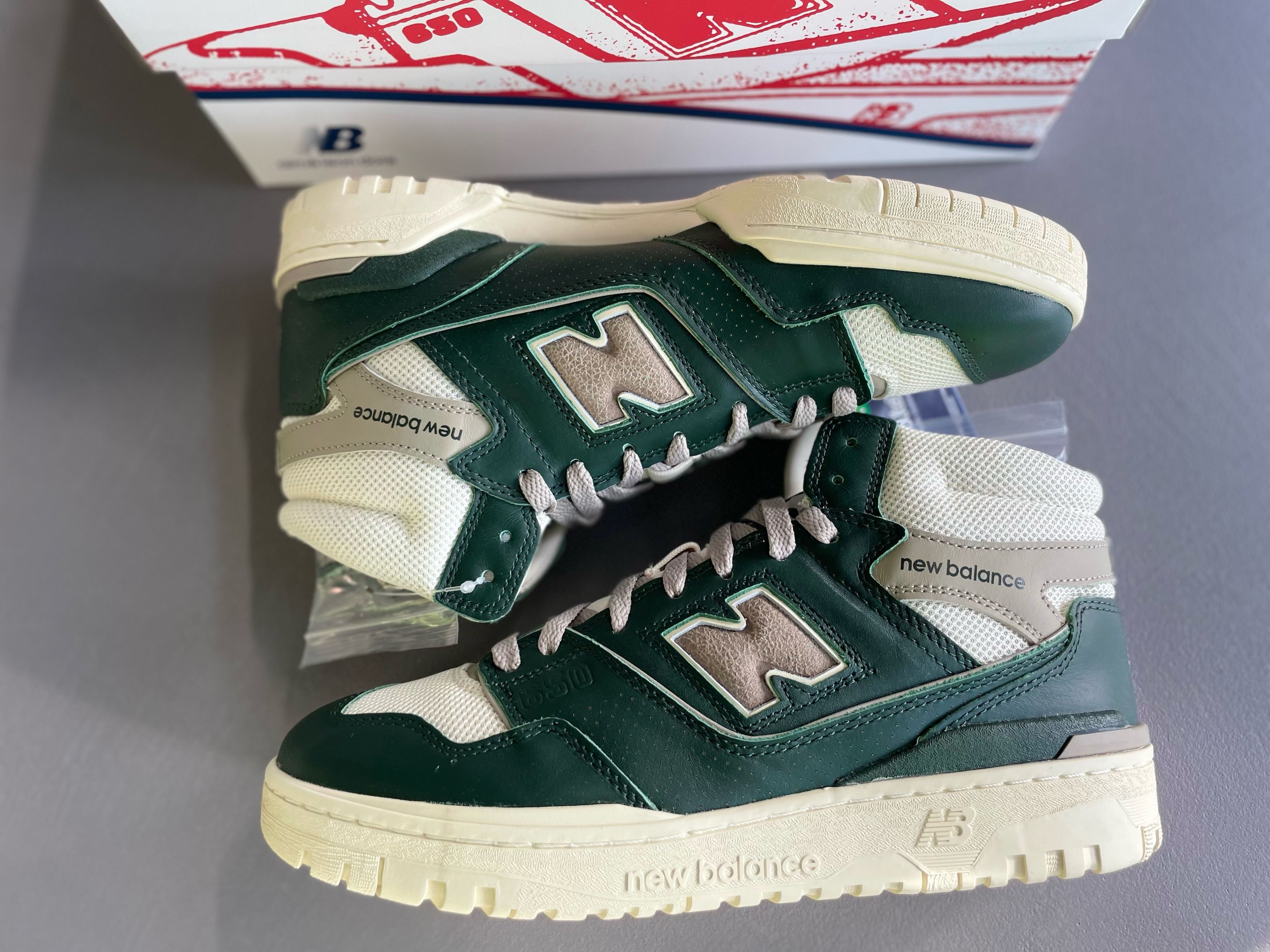 Aime Leon Dore × New Balance Aime Leon Dore x New Balance 650R Botanical Green High Top Size US 9.5 / EU 42-43 - 6 Thumbnail