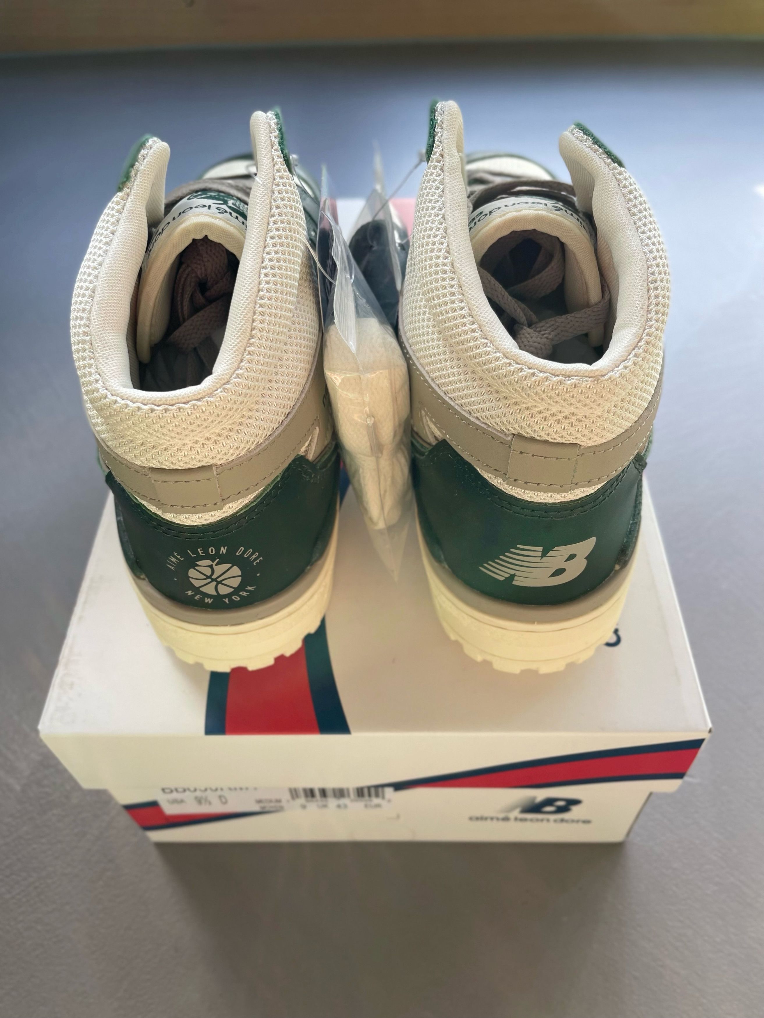 Aime Leon Dore × New Balance Aime Leon Dore x New Balance 650R Botanical Green High Top Size US 9.5 / EU 42-43 - 7 Thumbnail