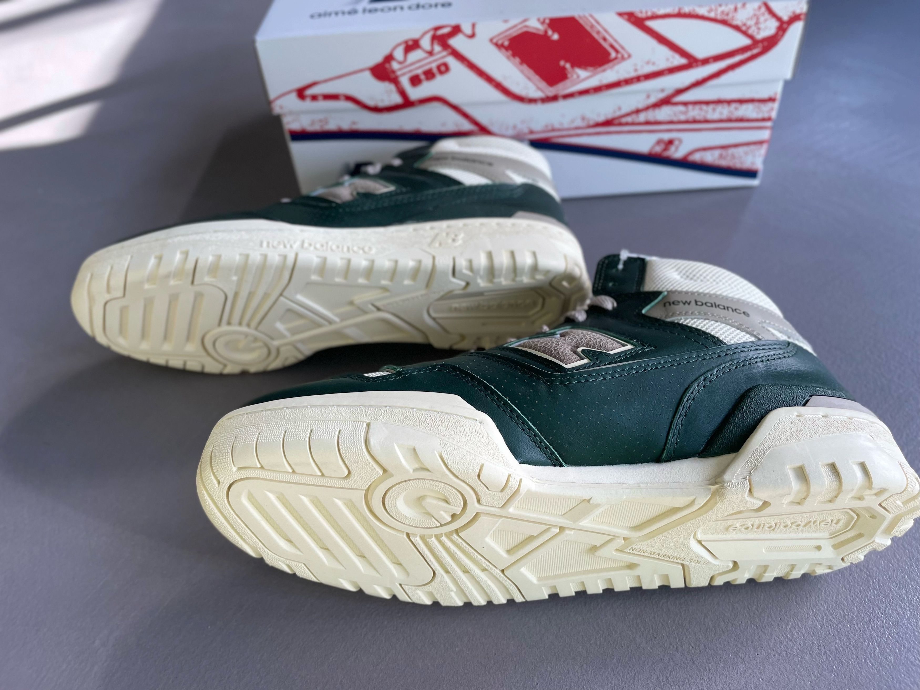 Aime Leon Dore × New Balance Aime Leon Dore x New Balance 650R Botanical Green High Top Size US 9.5 / EU 42-43 - 5 Thumbnail