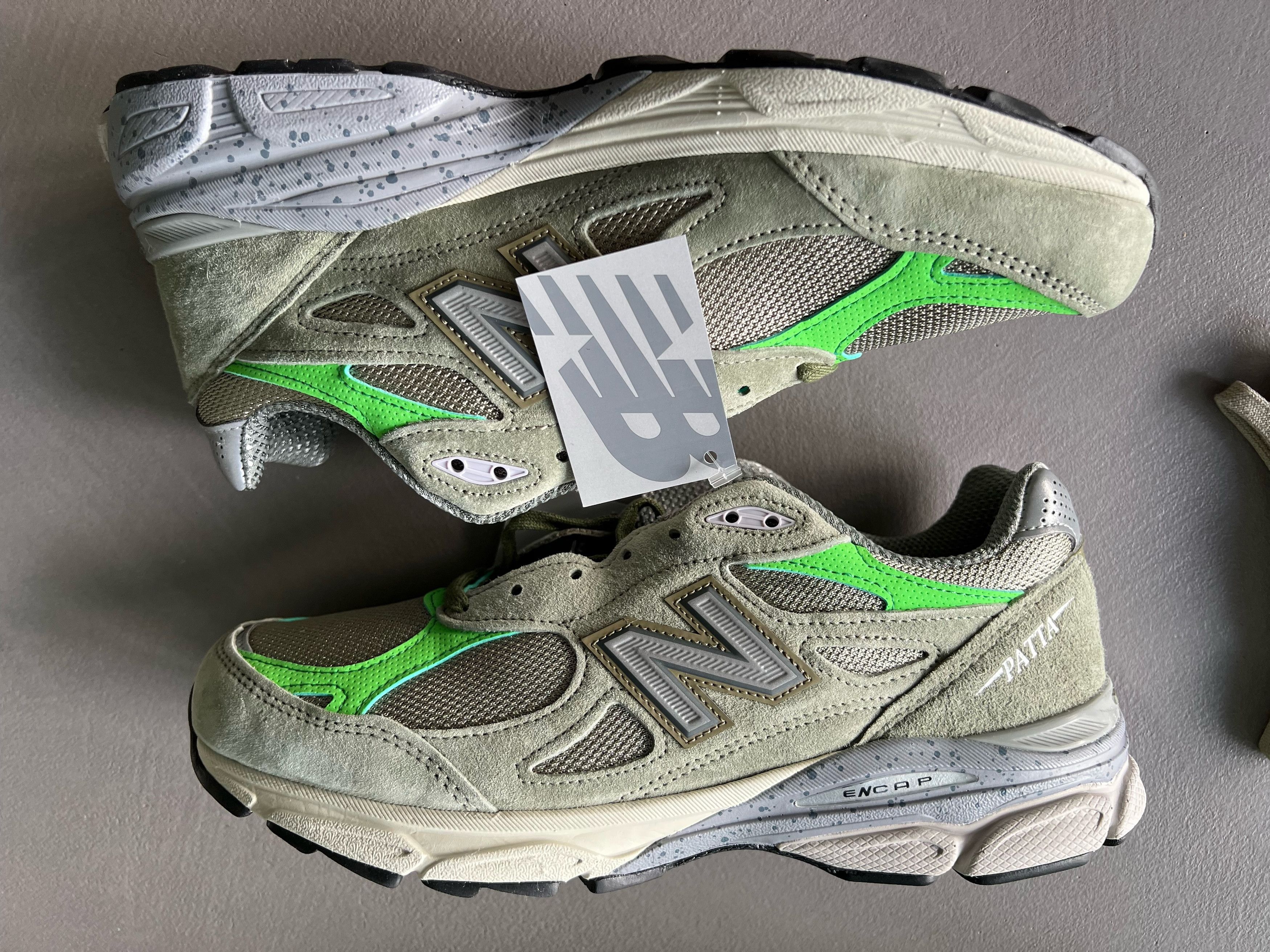 New Balance 990 Olive Grailed