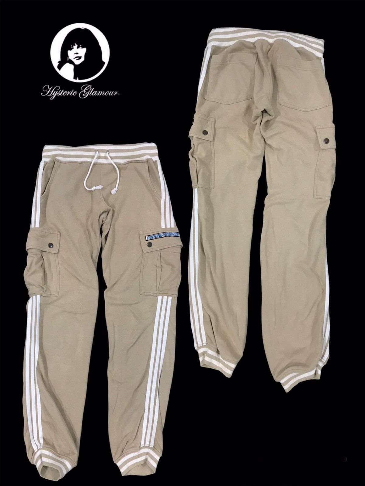 Hysteric Glamour Hysteric Glamour Cargo 6 Pockets Jogger Sweatpants Size 30" / US 8 / IT 44 - 1 Thumbnail
