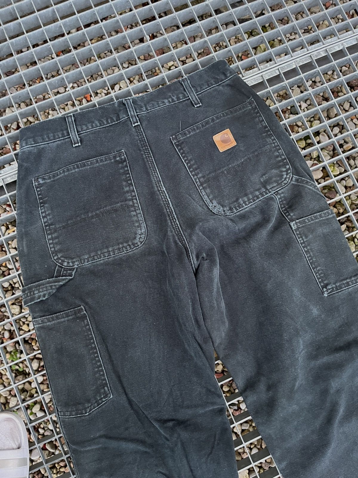 Carhartt Vintage 90s Carhartt Cargo Baggy Work Dungaree Pants Jeans Size US 34 / EU 50 - 2 Thumbnail